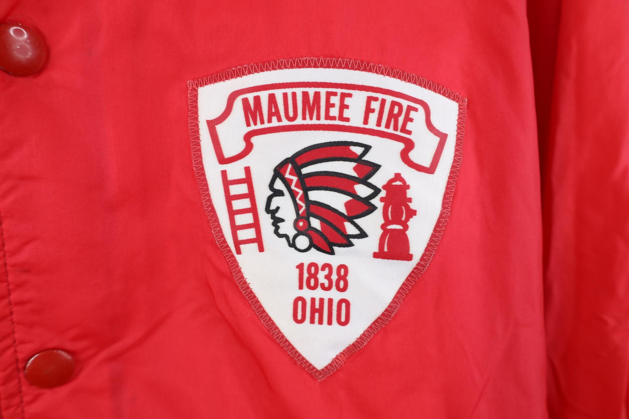 Vintage Vintage 70s 80s Chain Stitched Maumee Fire Bomber Jacket Size US XL / EU 56 / 4 - 4 Thumbnail