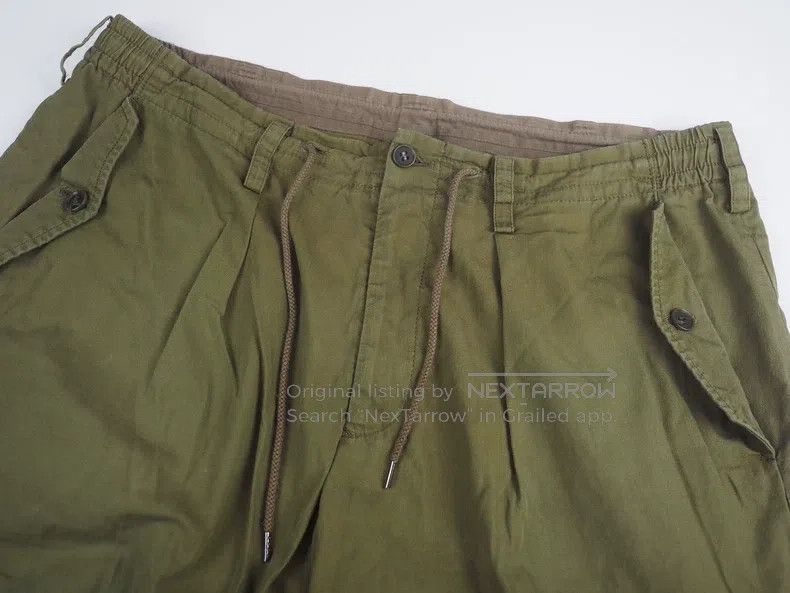 Yohji Yamamoto Yohji Yamamoto size S Military Green Nine Pocket Pants Size US 27 - 3 Thumbnail
