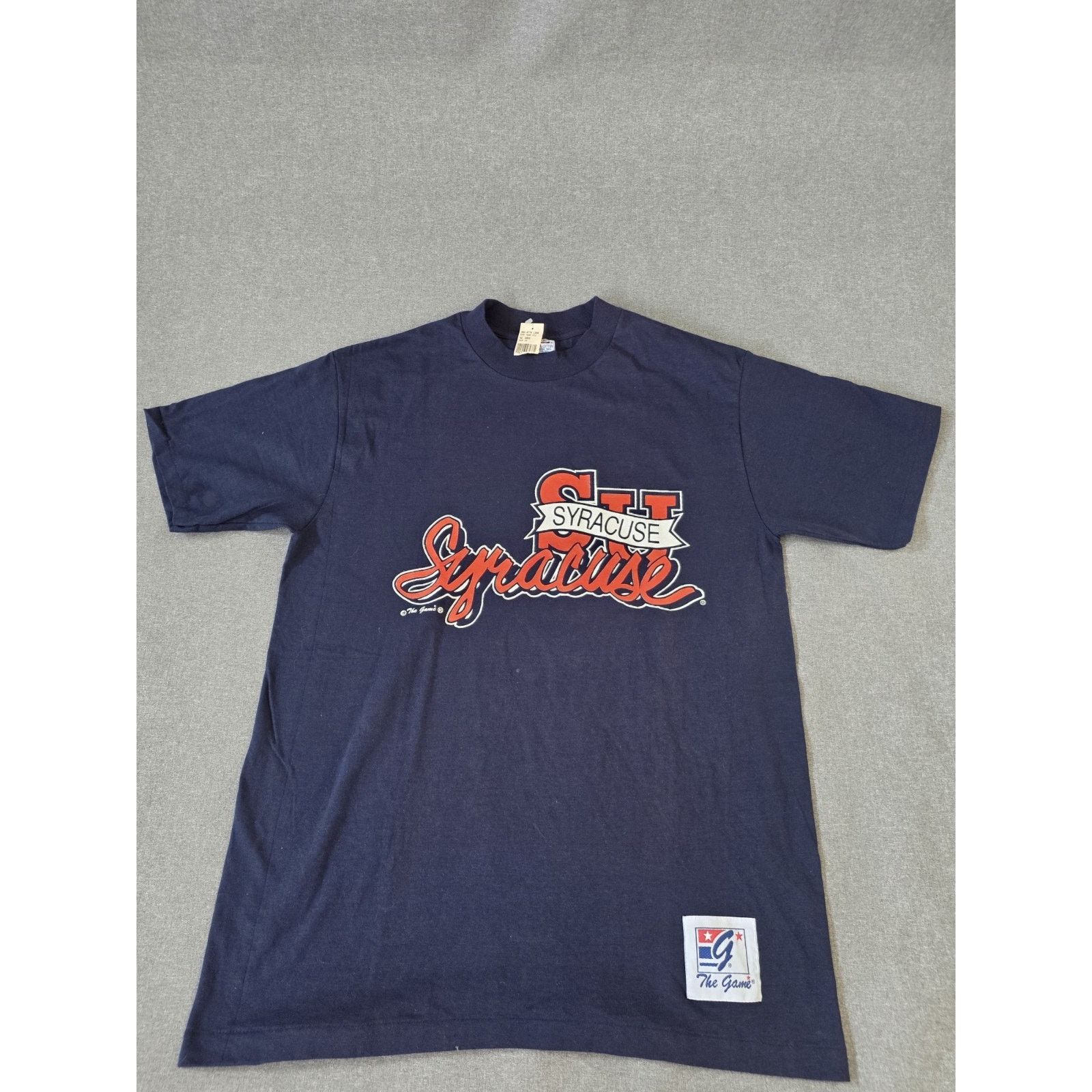 The Game Vintage Syracuse T-Shirt - Mens Size XL - Blue Short Sleeve Size US XL / EU 56 / 4 - 1 Thumbnail