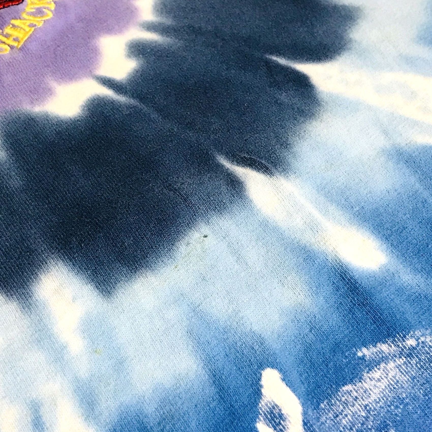 Vintage VINTAGE Joe’S Stuff Shirt 2XL VTG Men Women Blue Crab Shack Embroidered Tie Dye Size XXL / US 16-18 / IT 52-54 - 5 Thumbnail