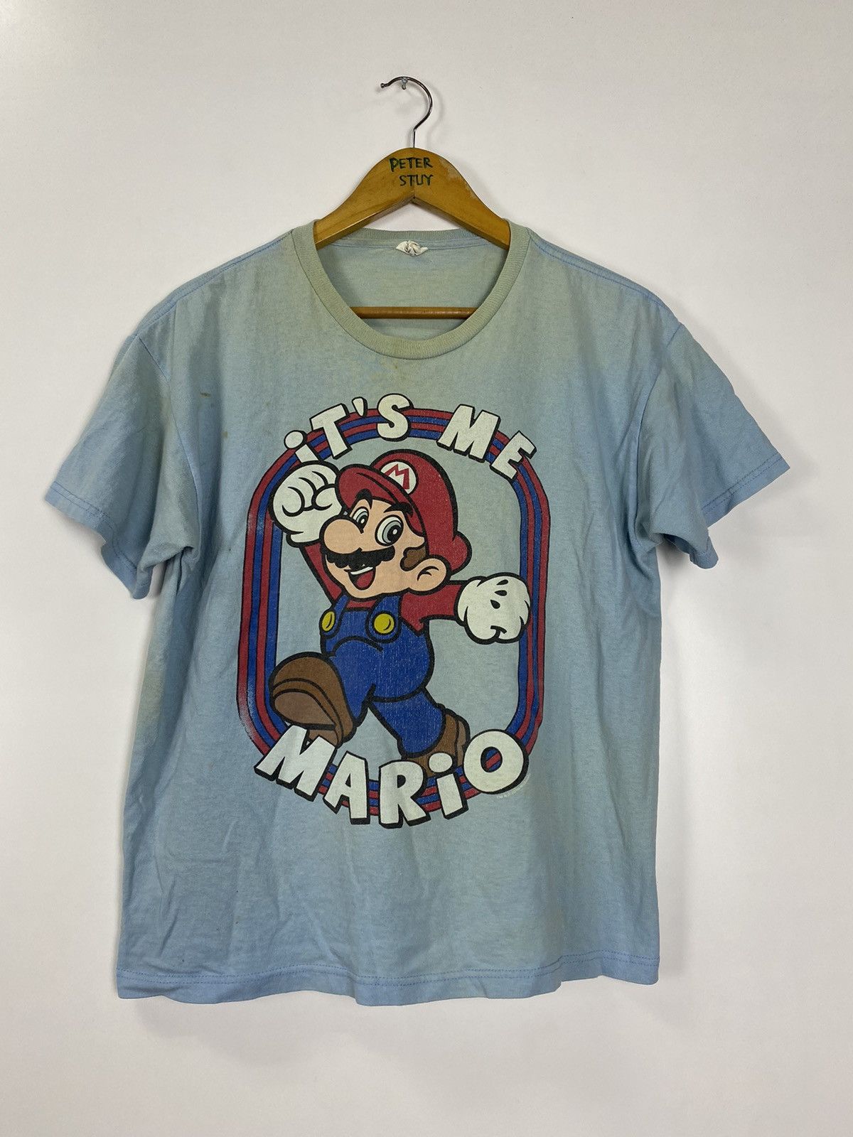 Cartoon Network × The Game × Vintage Vintage 80s Super Mario t-shirt Size US XL / EU 56 / 4 - 2 Thumbnail