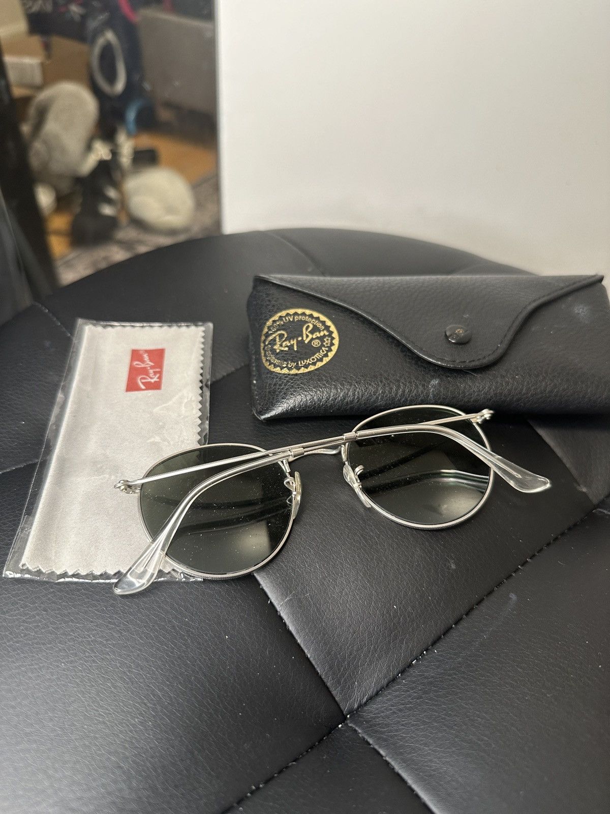 RayBan Silver rim Rayban sunglasses Size ONE SIZE - 3 Thumbnail