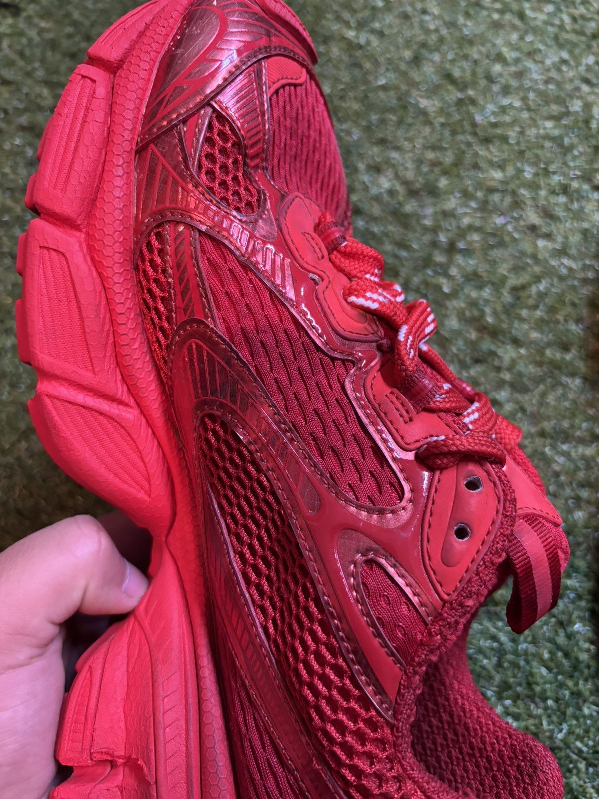 Balenciaga Balenciaga 3XL Red Size US 7 / EU 40 - 15 Thumbnail