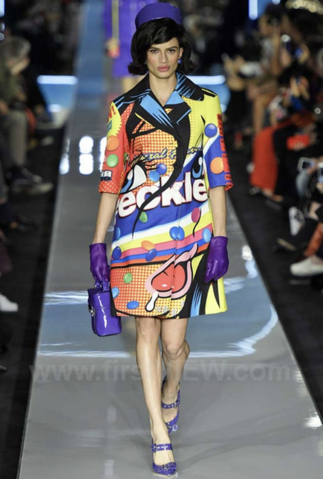 Moschino MOSCHINO FRECKLES SWEATER JUMPER PRINT by jeremy scott candy Size US M / EU 48-50 / 2 - 2 Thumbnail