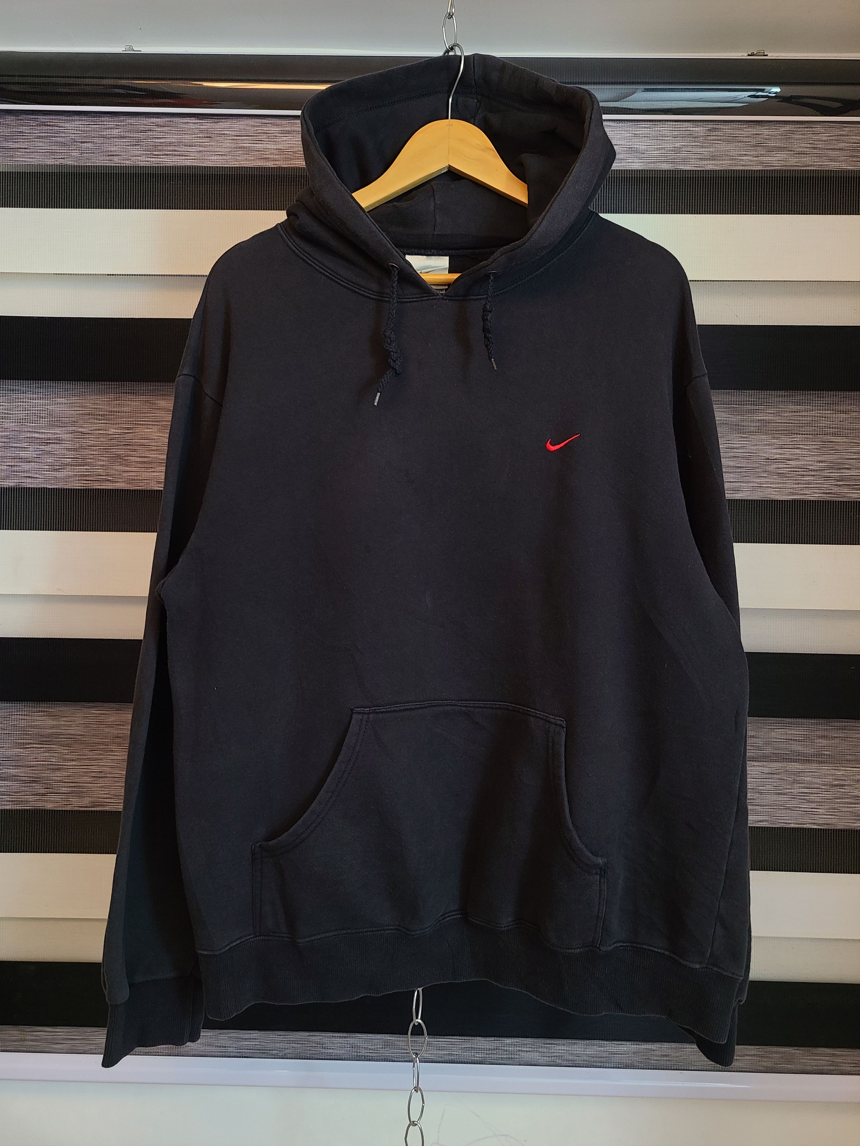 Nike Nike Y2k Hoodie - Red Swoosh & Basketball Logo Size US L / EU 52-54 / 3 - 1 Thumbnail