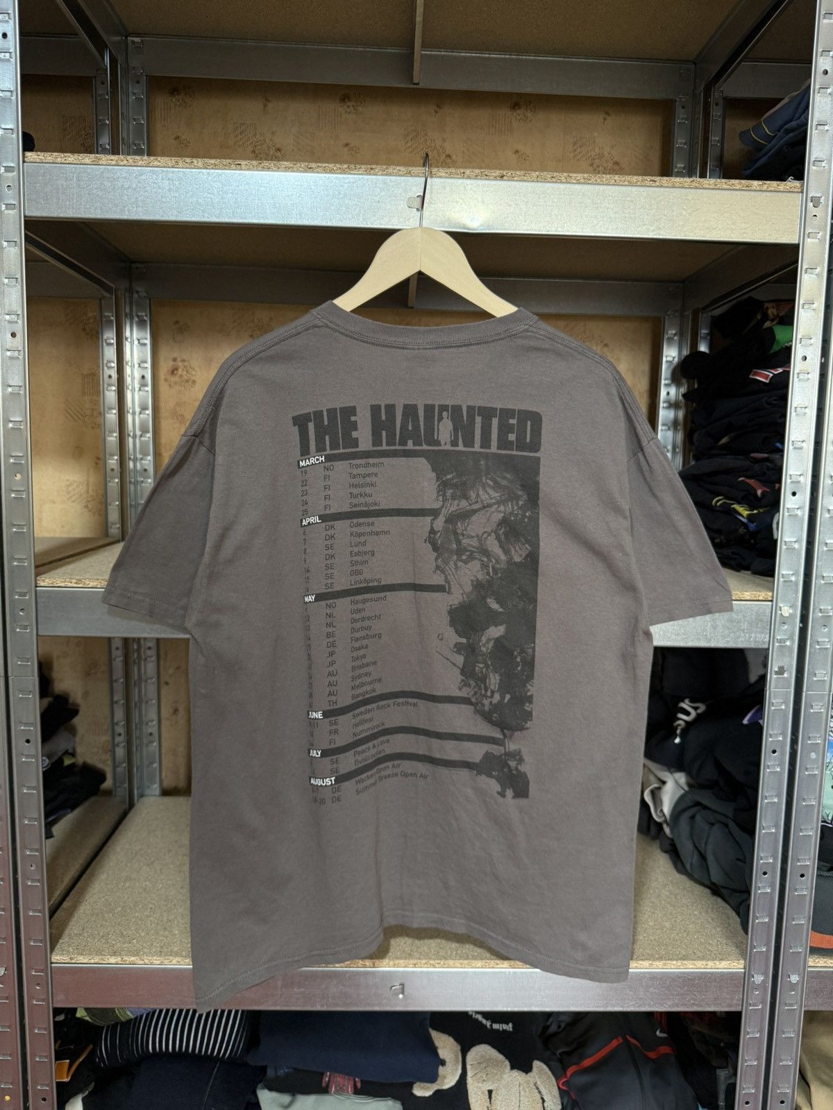 Band Tees × Vintage Vintage 2011 The Haunted Unseen Tour Rock Band T-Shirt Size US L / EU 52-54 / 3 - 2 Thumbnail