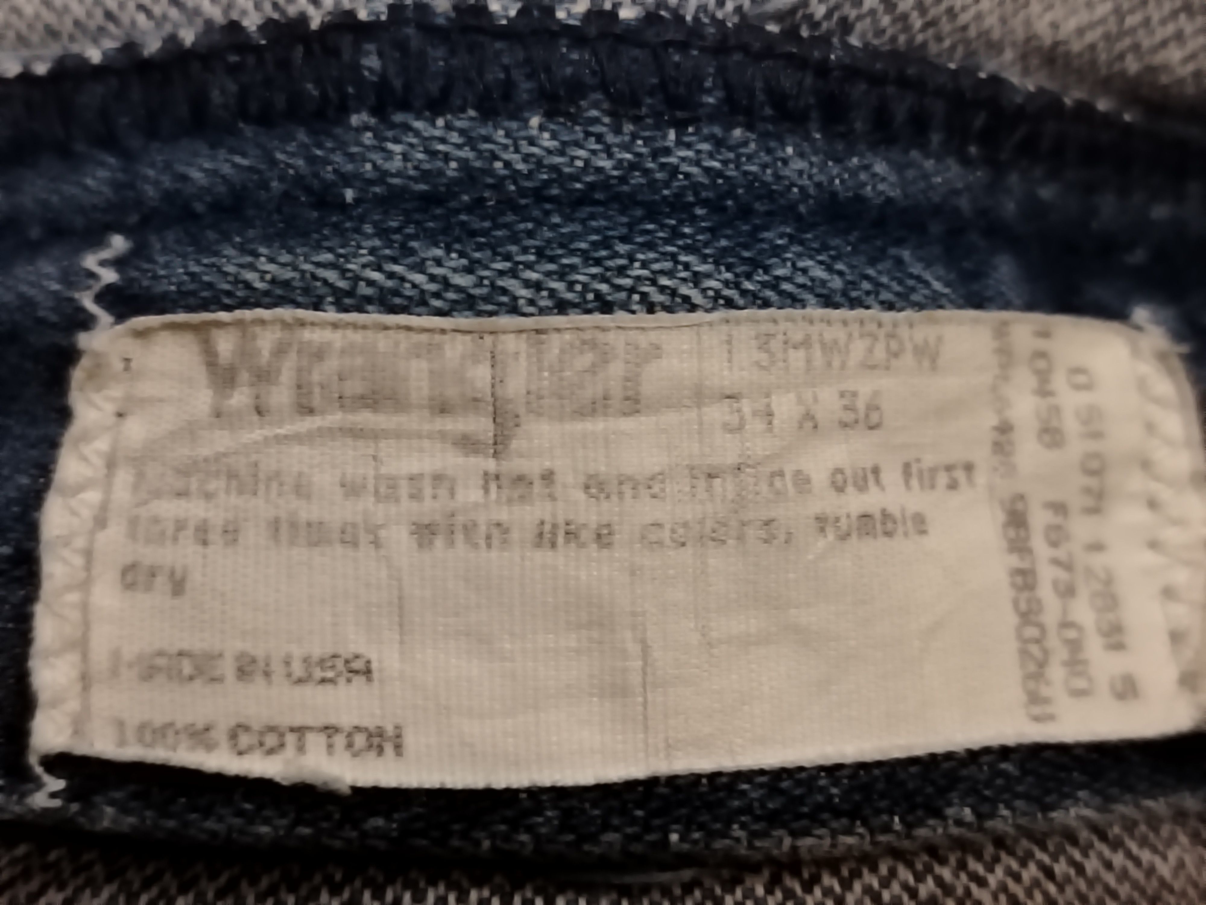 Wrangler Vintage 90s Wrangler Size US 34 / EU 50 - 6 Thumbnail