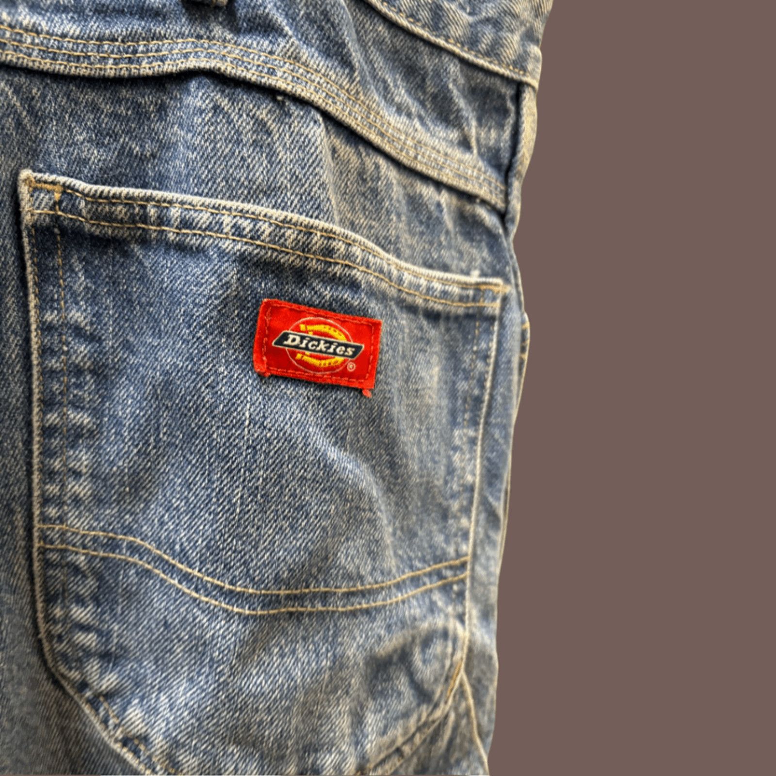 Dickies × Vintage VTG Carpenter Jeans | Dickies Blue | 90s Skater Workwear Size US 42 / EU 58 - 4 Thumbnail