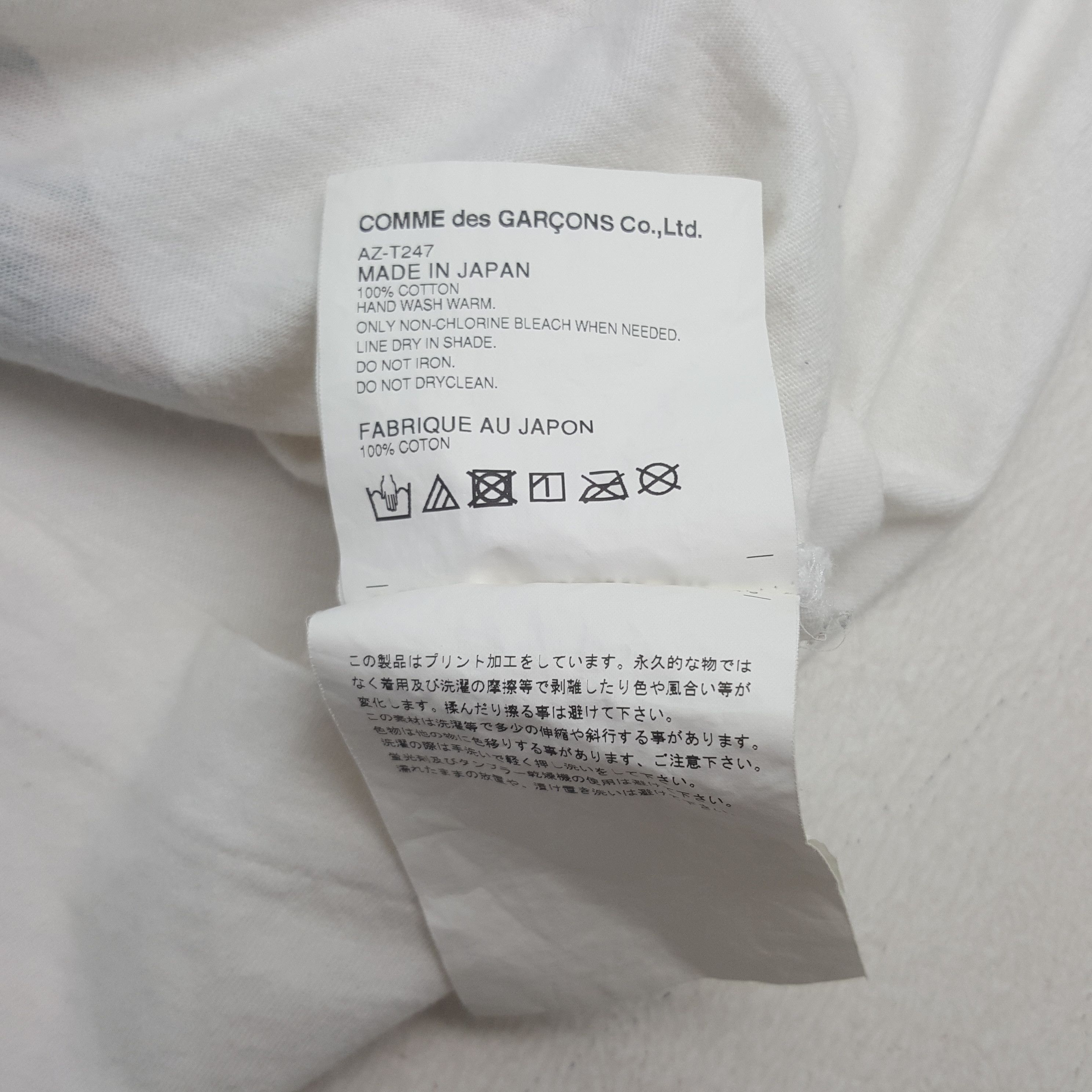 Japanese Brand Vintage Play Comme des Garcons Japanese Brand Tshirt RR10 Size US XS / EU 42 / 0 - 6 Thumbnail