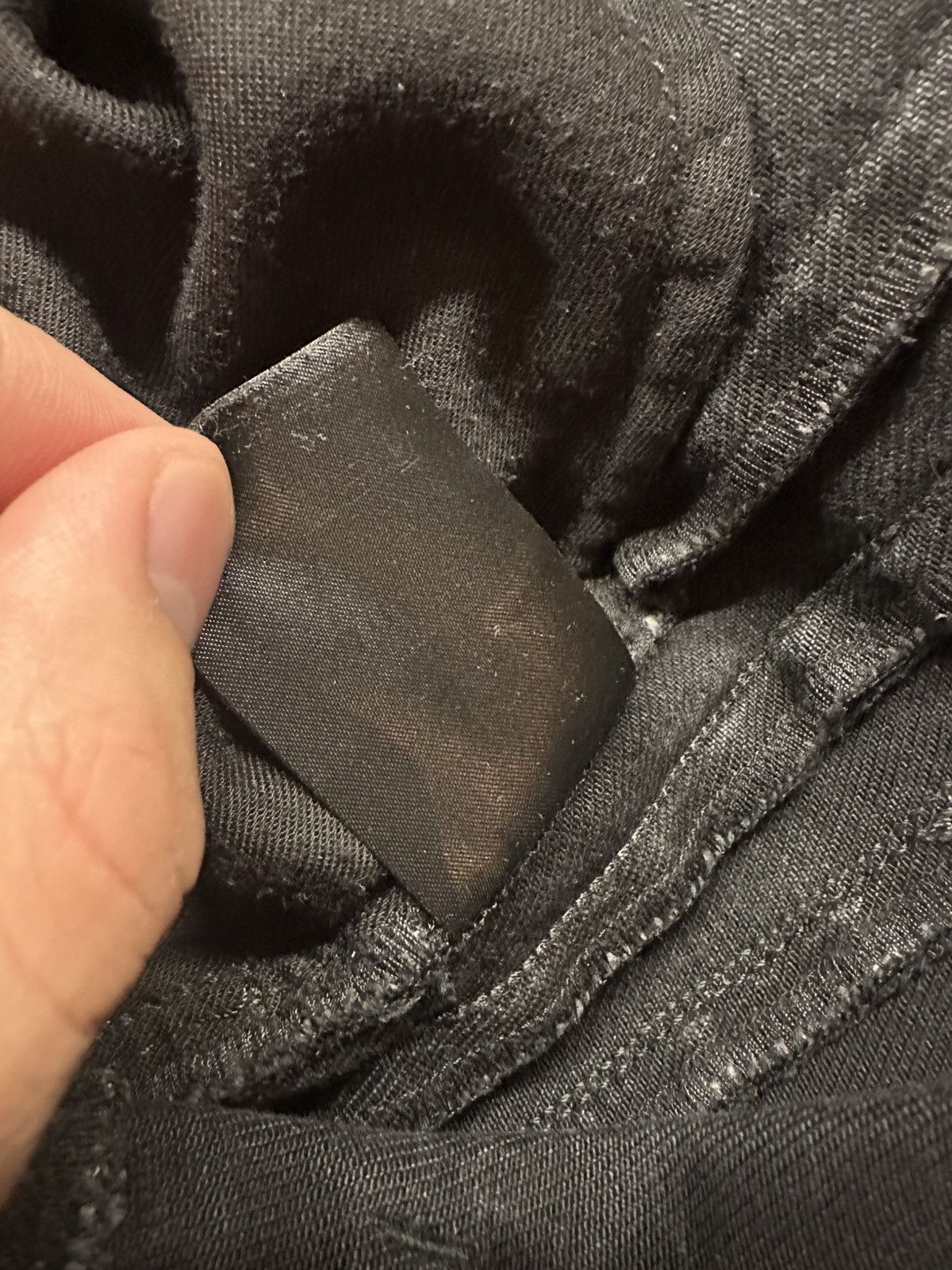 Vetements Vetements black distersed denim Size US 31 - 10 Thumbnail