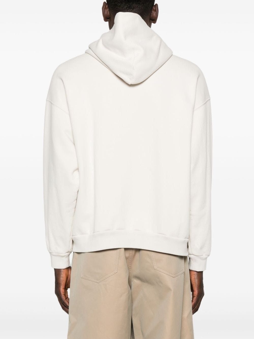 Balenciaga o1la1rc1a0925 Dup / Metal BB Stencil Hoodie Medium Fit Ivory Size US L / EU 52-54 / 3 - 4 Thumbnail
