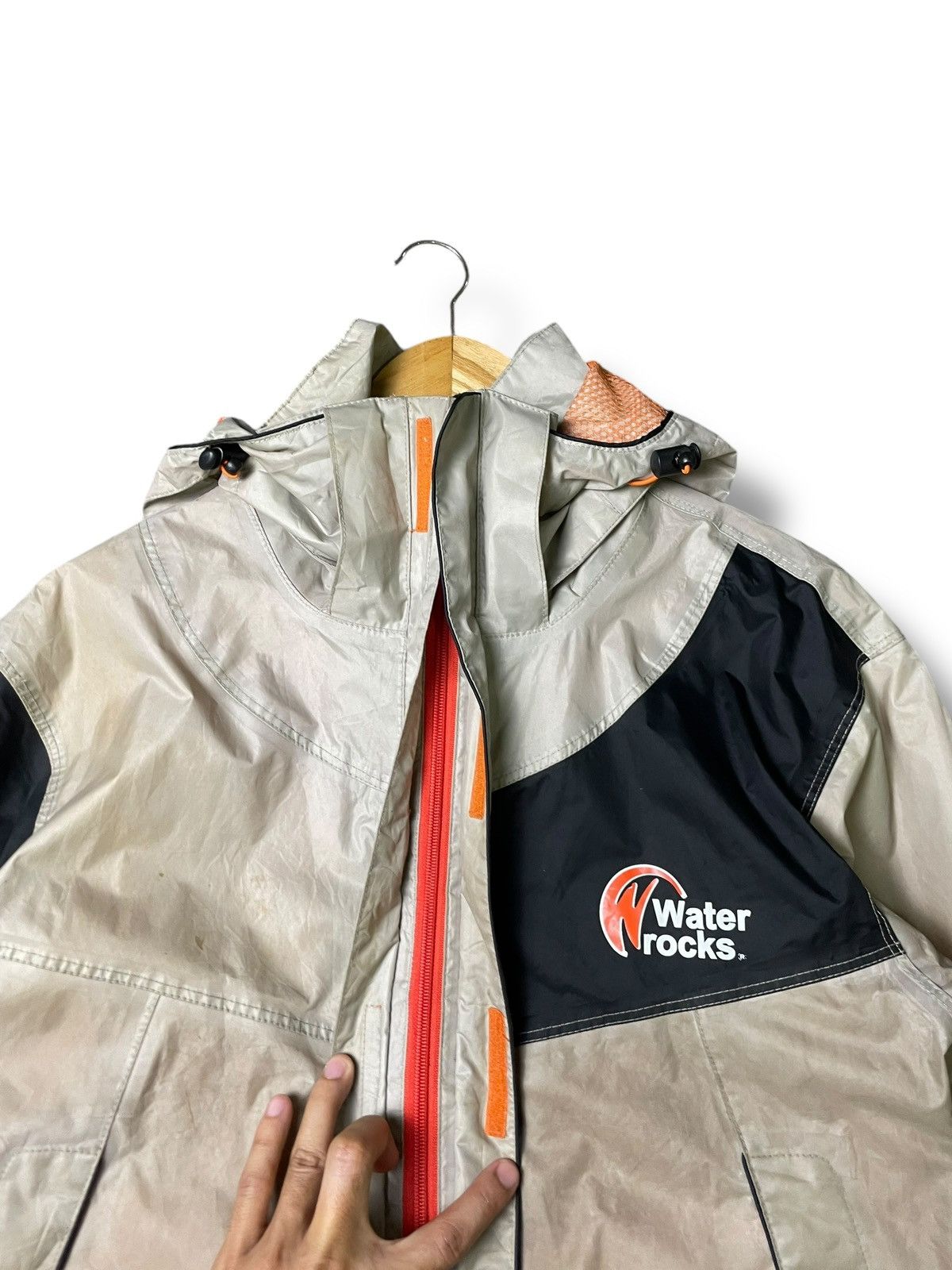 Japanese Brand × Vintage Water Rocks Brand Water Repellent Jacket (53) Size US XS / EU 42 / 0 - 8 Thumbnail
