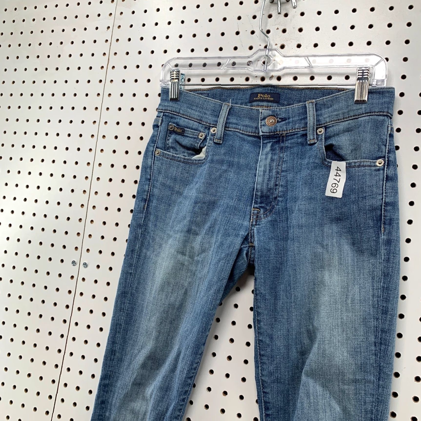 Polo Ralph Lauren Polo Ralph Lauren Jeans Womens 26 Denim Blue Tompkins Skinny Fit 28x29.5 Size 26" / US 2 / IT 38 - 3 Thumbnail