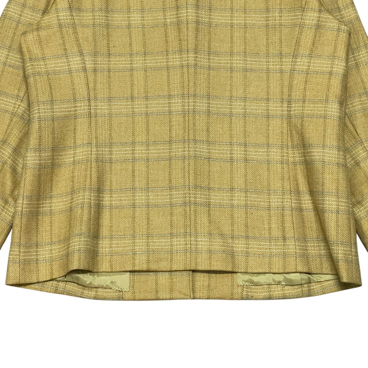 Loro Piana Vintage Leilian X Loro Piana Wool Cashmere Plaid Jacket Size XL / US 12-14 / IT 48-50 - 17 Thumbnail