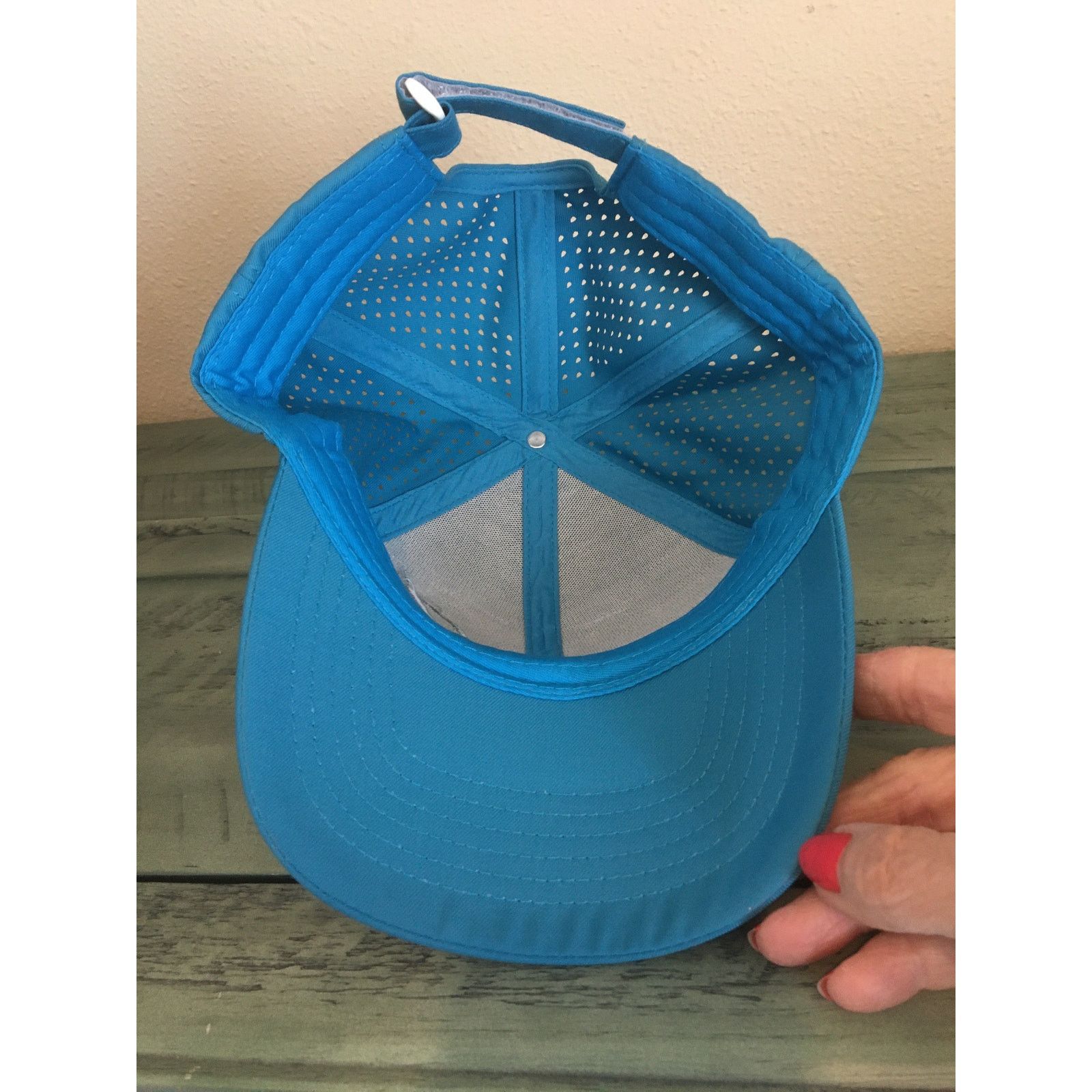 Other Lexus Turquoise Blue Adjustable Self Fastener Ball Cap NWOT Size ONE SIZE - 3 Thumbnail