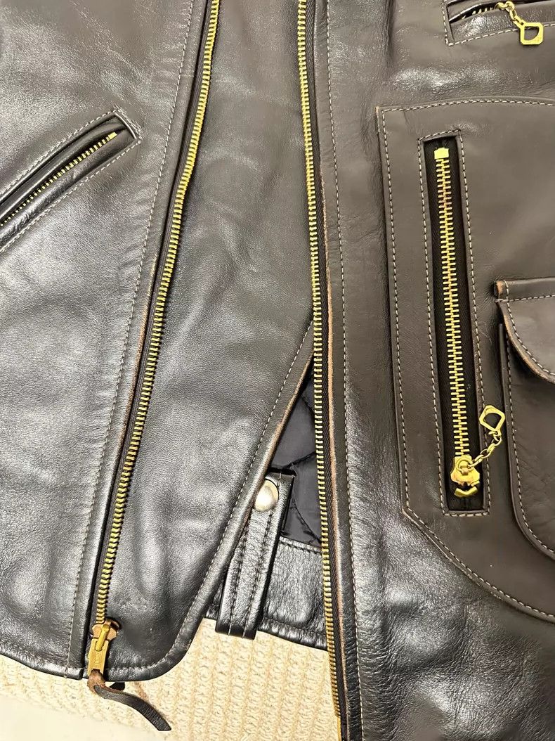 The Real McCoy's The Real McCoy J24 Leather Jacket Size US M / EU 48-50 / 2 - 3 Thumbnail