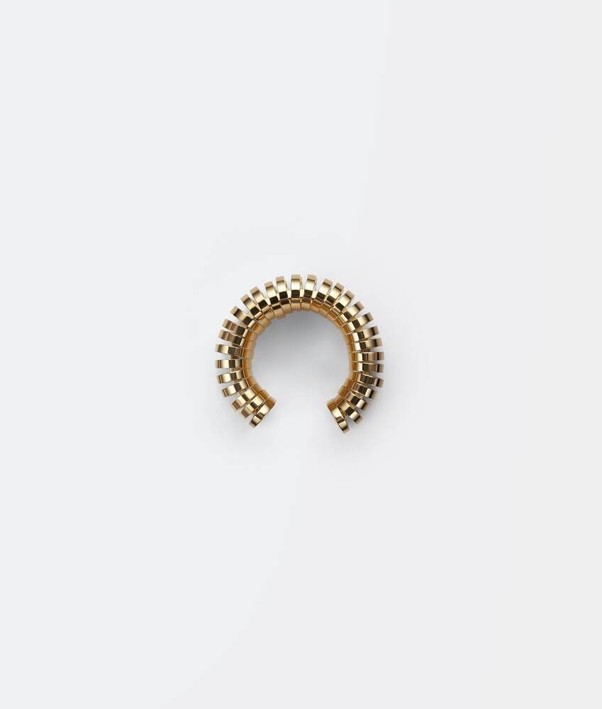 Bottega Veneta o1n1vont0425 Size: 19 / Staple Ring in Gold Size ONE SIZE - 1 Thumbnail