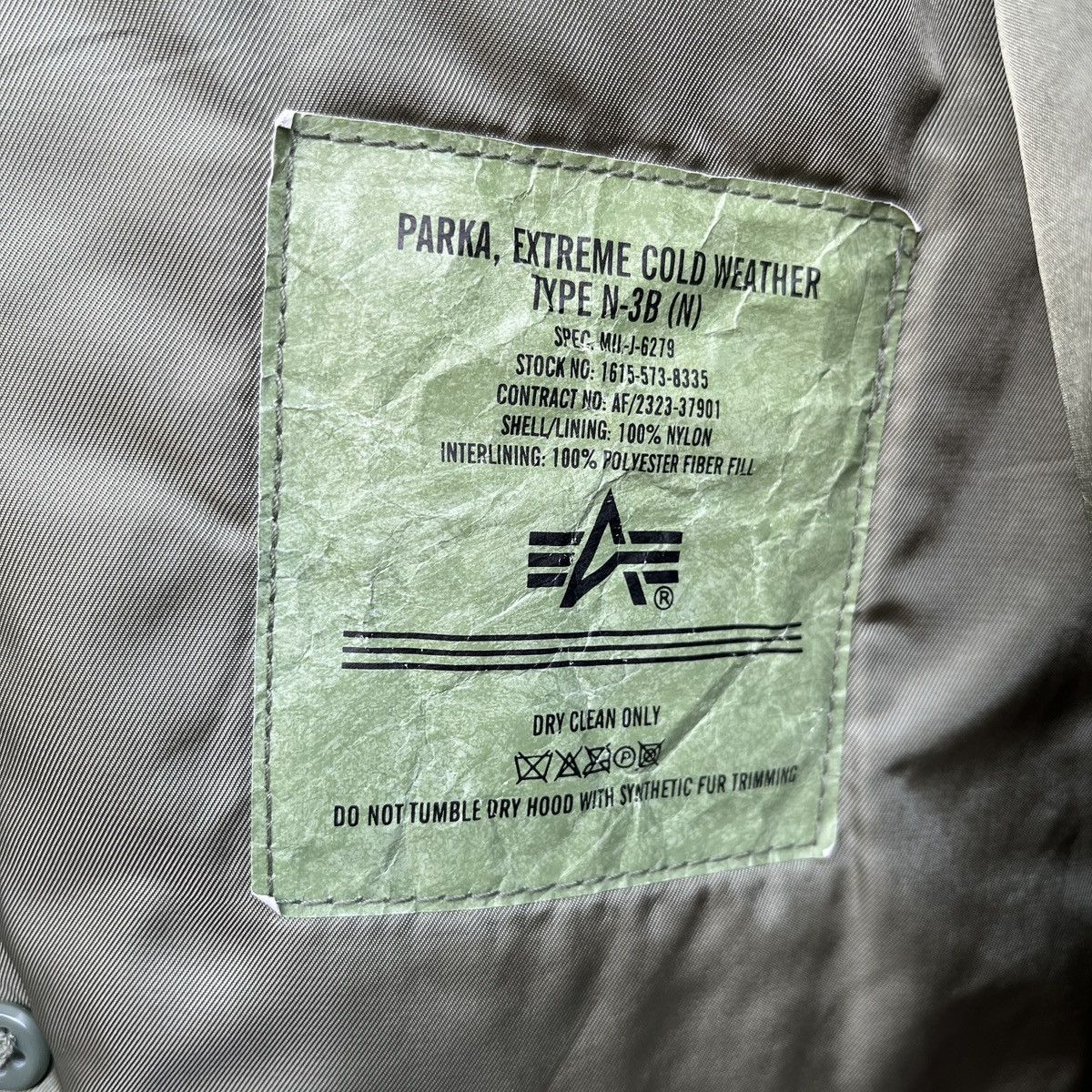 Alpha Industries × Avirex AVIREX ALPHA INDUSTRIES N-3B BOMBER FLIGHT JACKET USA Size US M / EU 48-50 / 2 - 19 Thumbnail
