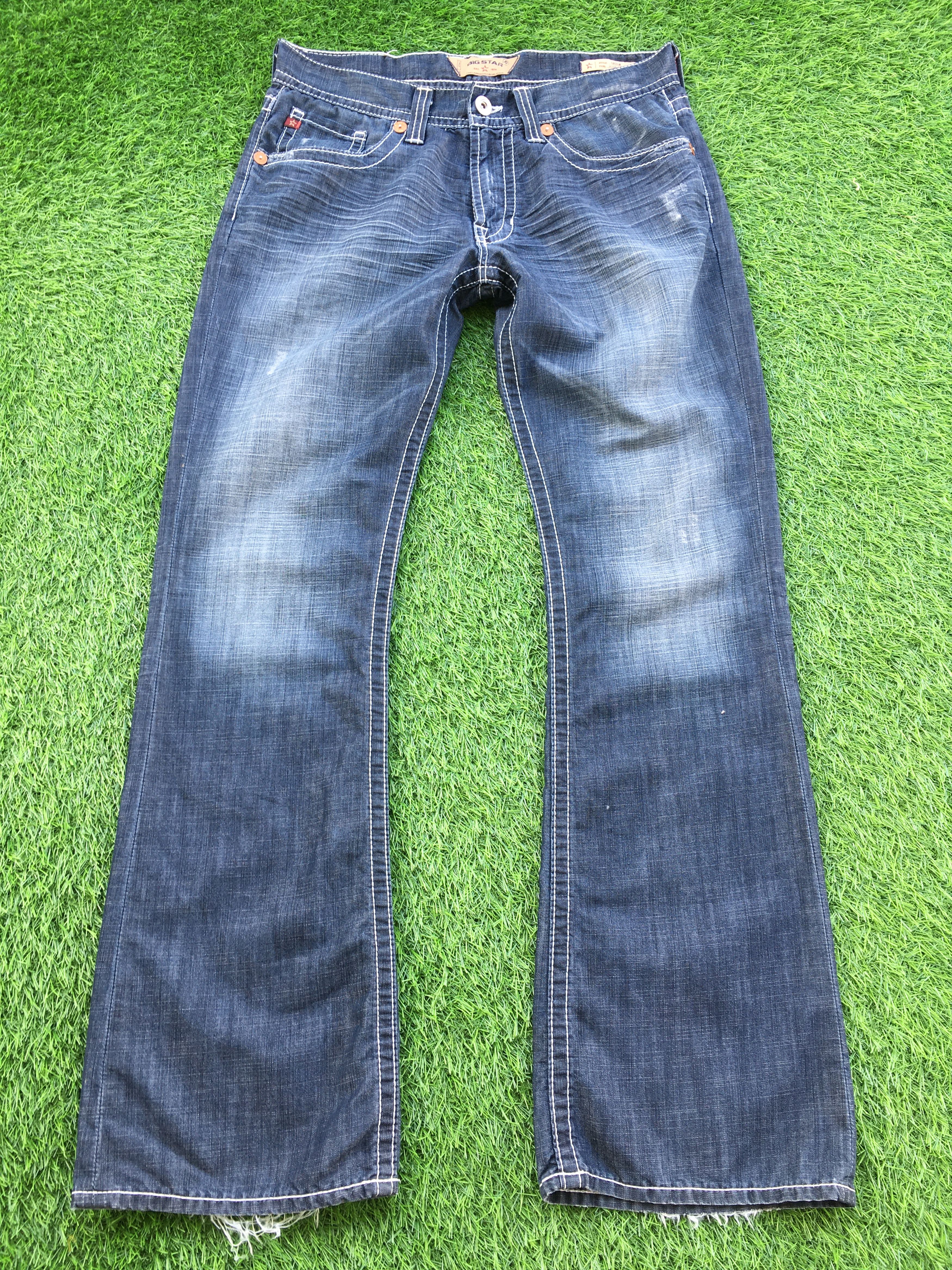 Big Star Big Star Low Rise Bootcut Jeans D-1097 Size US 32 / EU 48 - 2 Thumbnail