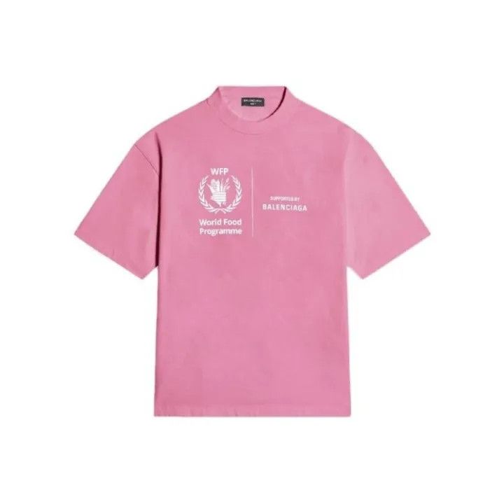 Balenciaga Balenciaga Logo Print Short Sleeve T-Shirt 0079 Size XS / US 0-2 / IT 36-38 - 1 Thumbnail