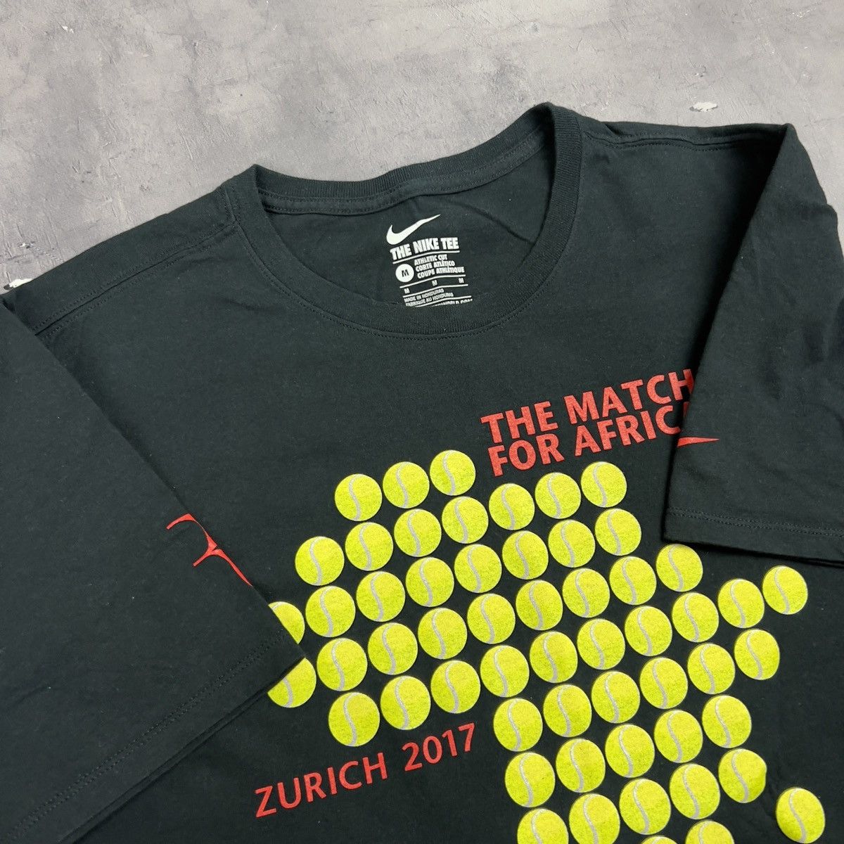 Vintage Nike Tennis Roger Federer RF 2017 Match For Africa 3 Seattle Size US M / EU 48-50 / 2 - 10 Thumbnail