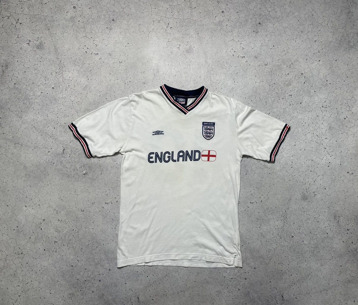 Umbro Vintage T-Shirt 90s Umbro England National Team #10 Big Logo Size US M / EU 48-50 / 2 - 1 Thumbnail