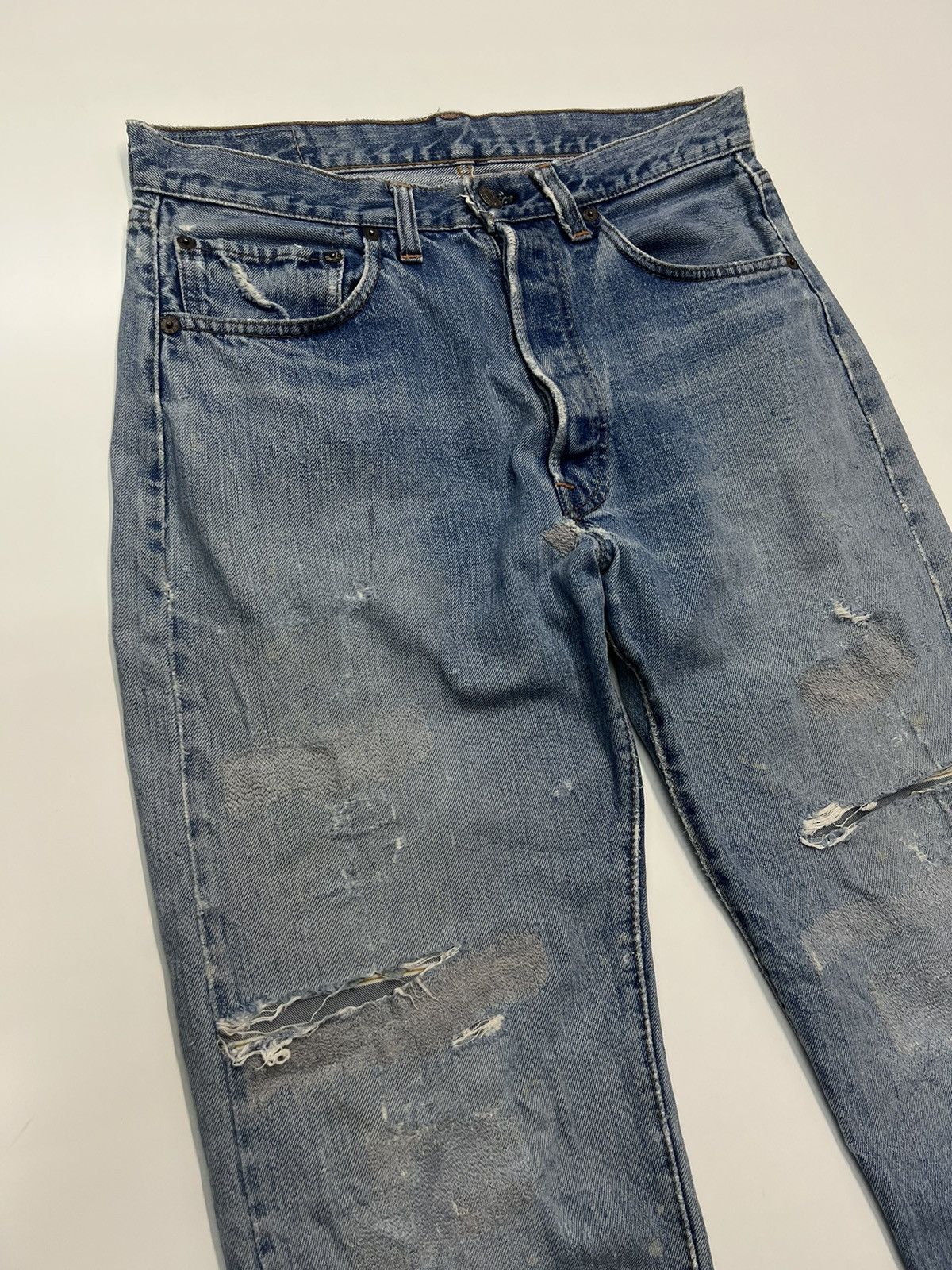Levi's VINTAGE LEVIS BIG E SELVEDGE BUTTON NO6 SIZE 32 Size US 32 / EU 48 - 2 Thumbnail