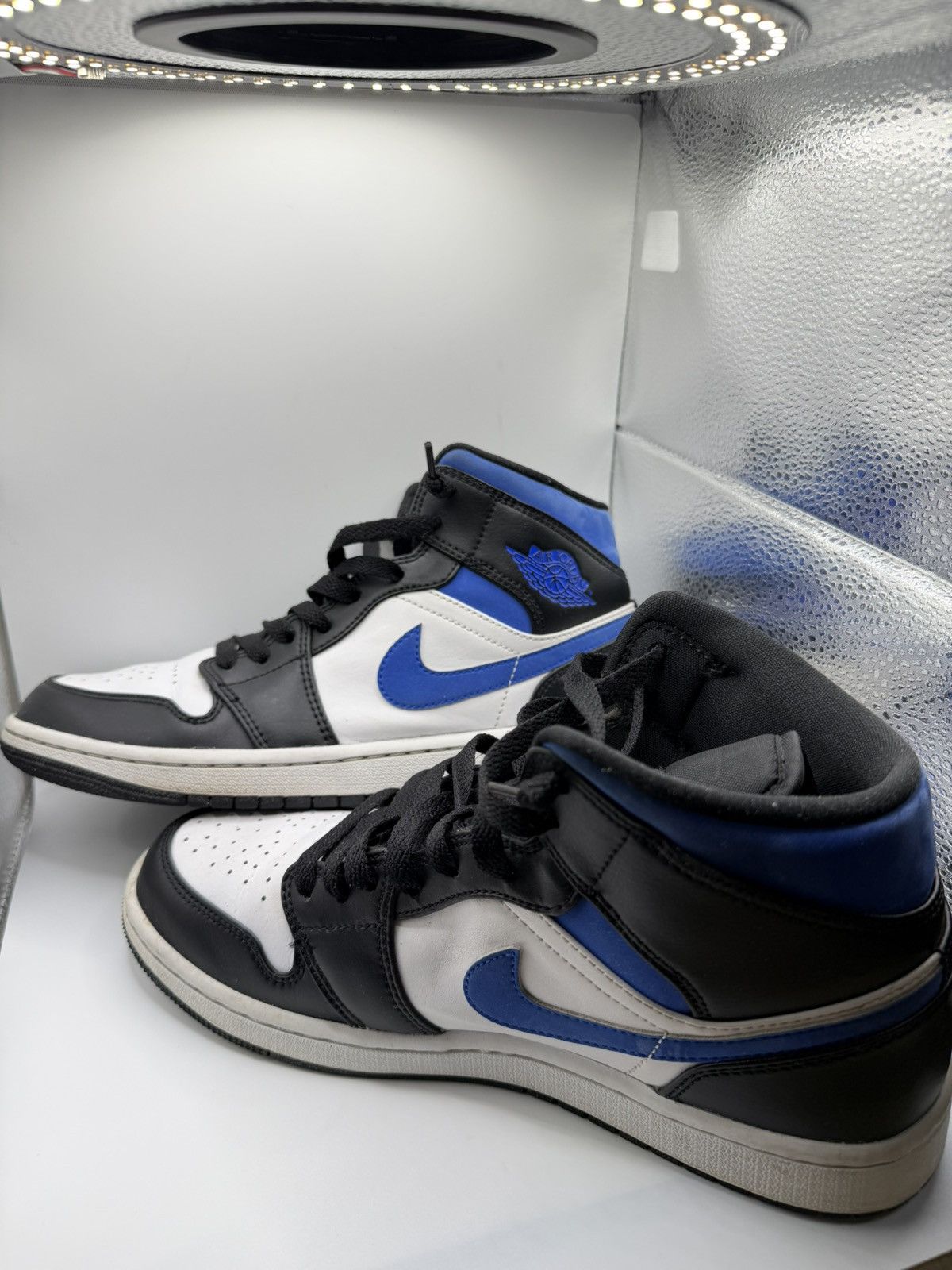 Nike 2021 Air Jordan 1 Mid 'Racer Blue' Size US 8 / EU 41 - 2 Thumbnail