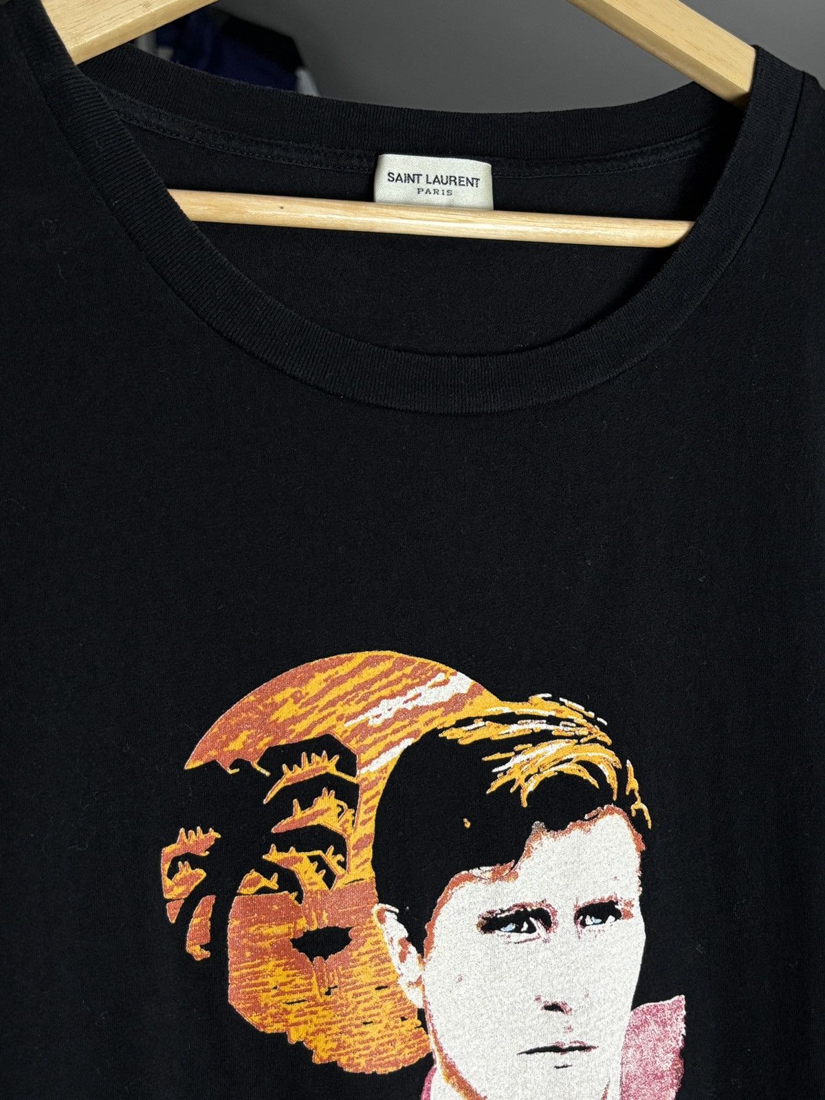 Saint Laurent Paris Saint Laurent Paris x Colette Bryan Ferry Roxy Music T-Shirt Size US L / EU 52-54 / 3 - 4 Thumbnail