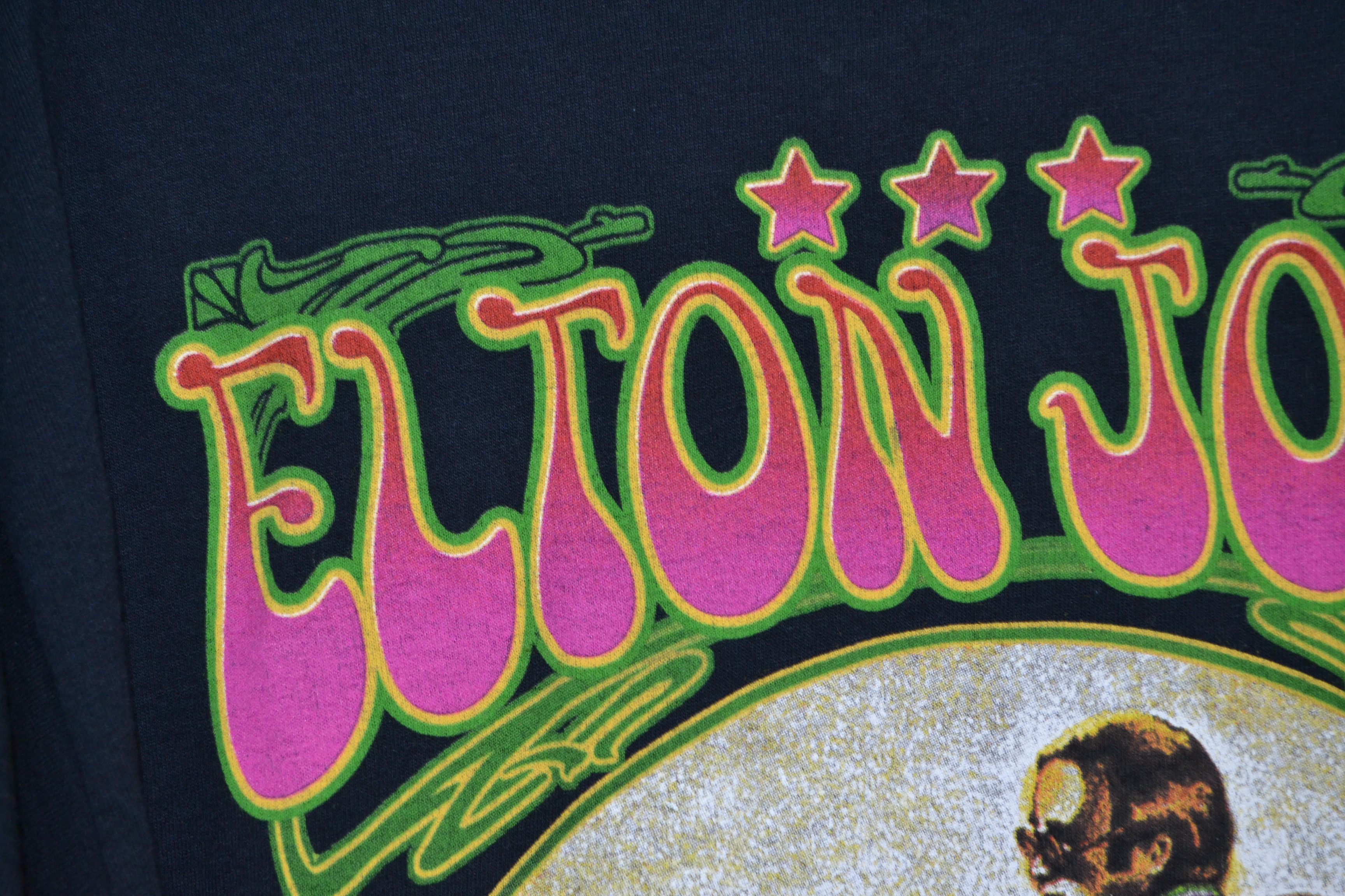 Band Tees Elton John Goodbye Yellow Brick Road World Tour 2014 T-shirt Size US L / EU 52-54 / 3 - 5 Thumbnail