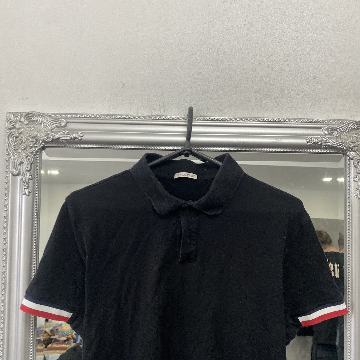 Moncler Moncler polo shirt logo sleeve Size US L / EU 52-54 / 3 - 2 Thumbnail
