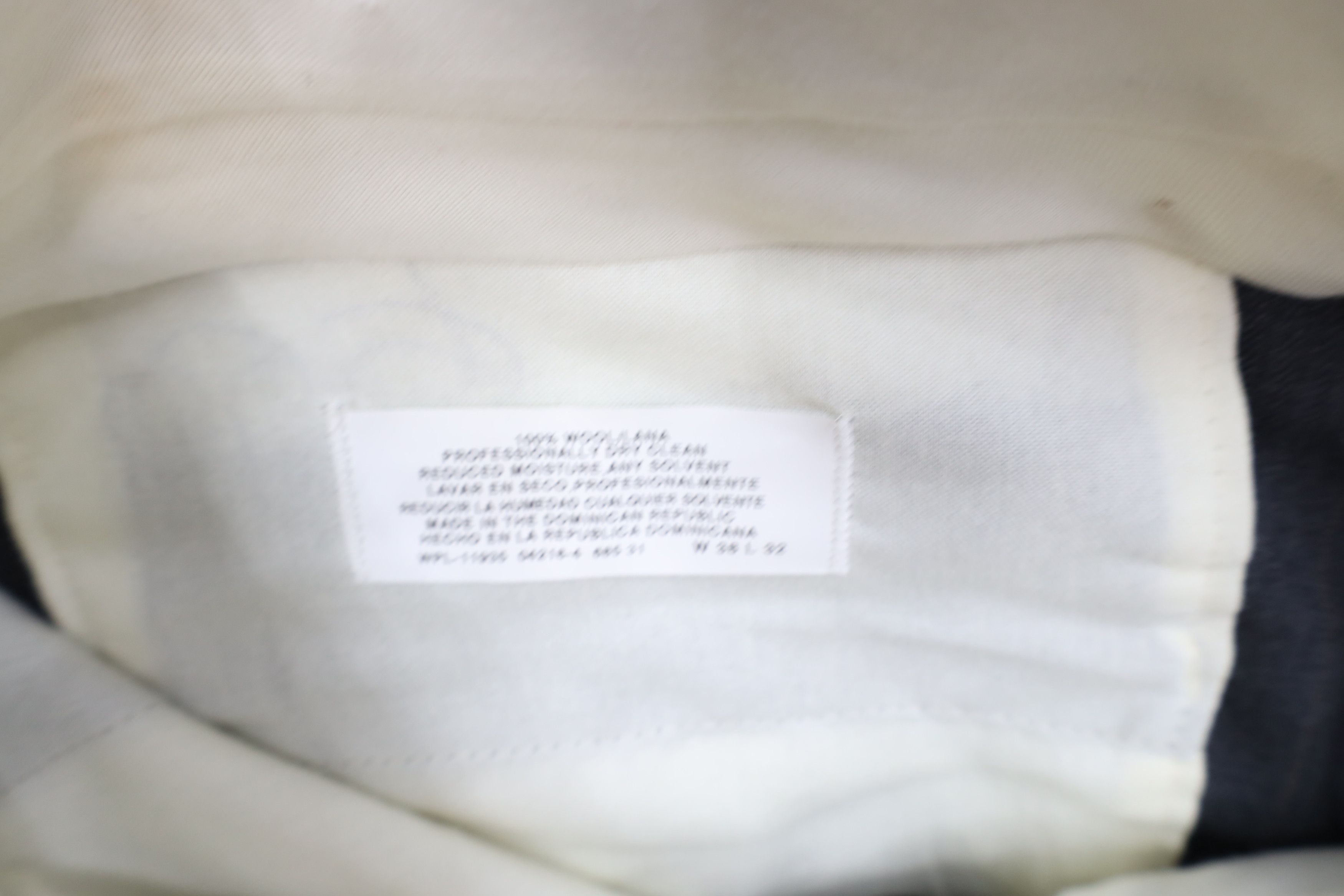 Vintage Vintage 90s Streetwear Wool Striped Wide Leg Chino Pants Size US 38 / EU 54 - 6 Thumbnail