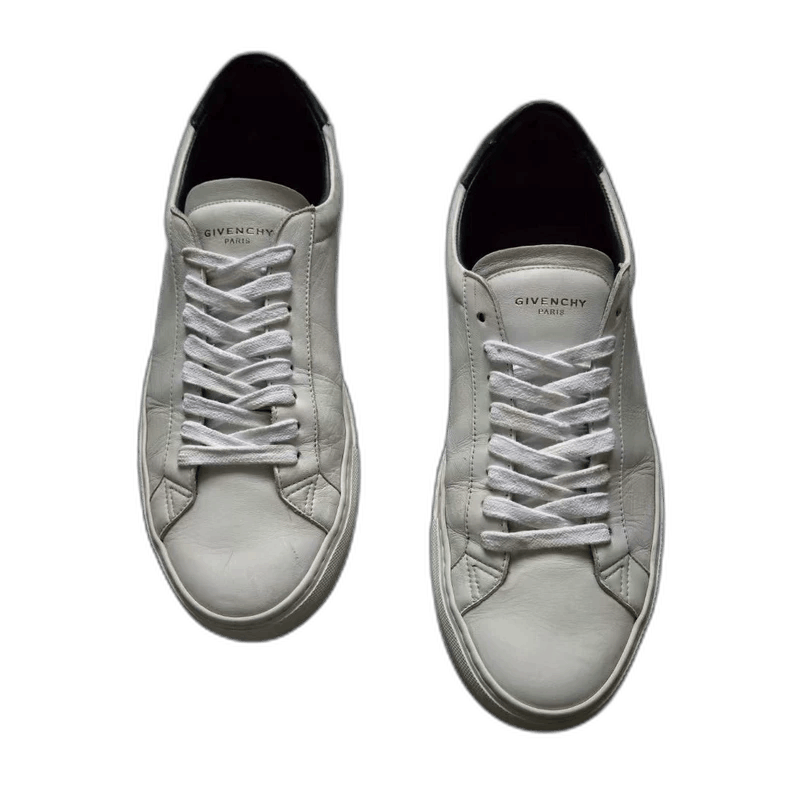 GIVENCHY Black Tail Sneakers Size 42