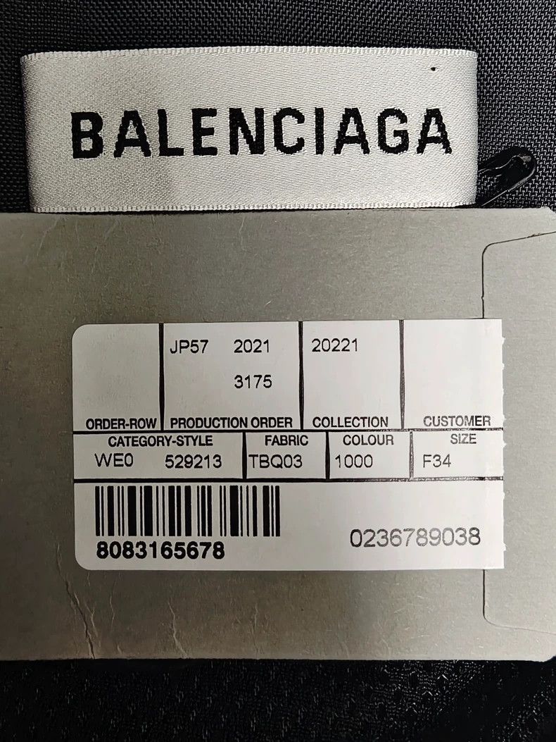 Balenciaga Balenciaga patchwork logo denim jacket-2506 Size US XS / EU 42 / 0 - 4 Thumbnail