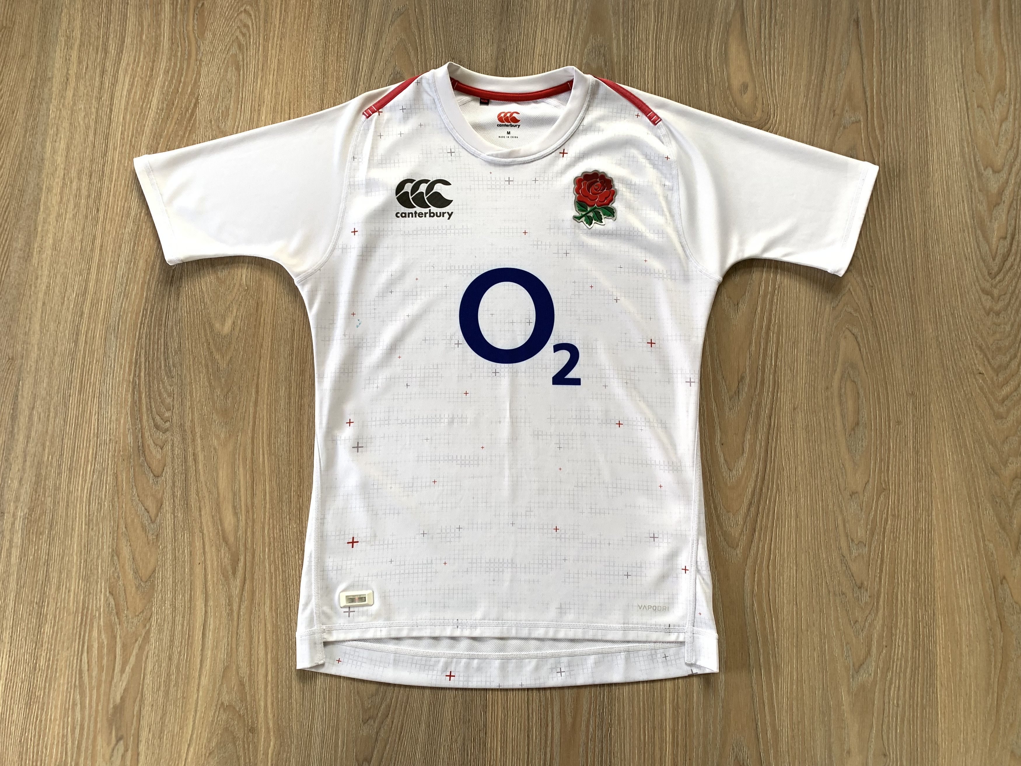 Canterbury of New Zealand Canterbury England Rugby Team Home Jersey White Size US M / EU 48-50 / 2 - 11 Thumbnail