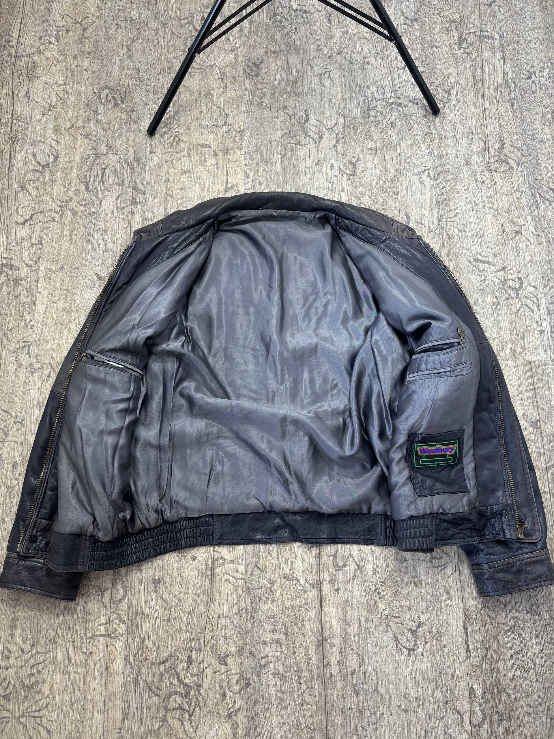 Hysteric Glamour VTG Baleniaga Kapital Style Leather Heavy Leather Jacket Size US XL / EU 56 / 4 - 9 Thumbnail