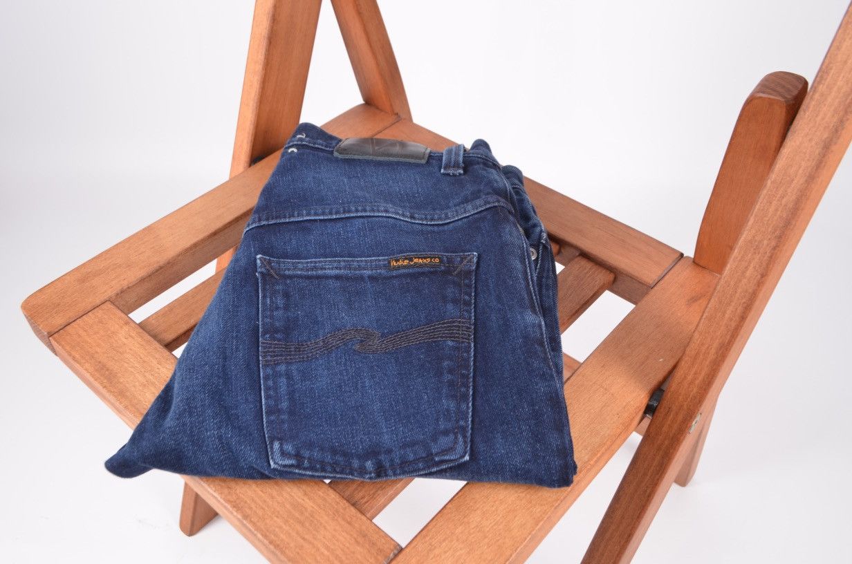 Nudie Jeans NUDIE JEANS THIN FINN DUSTY BLUE 31x32 DENIM JEANS Size US 31 - 1 Thumbnail