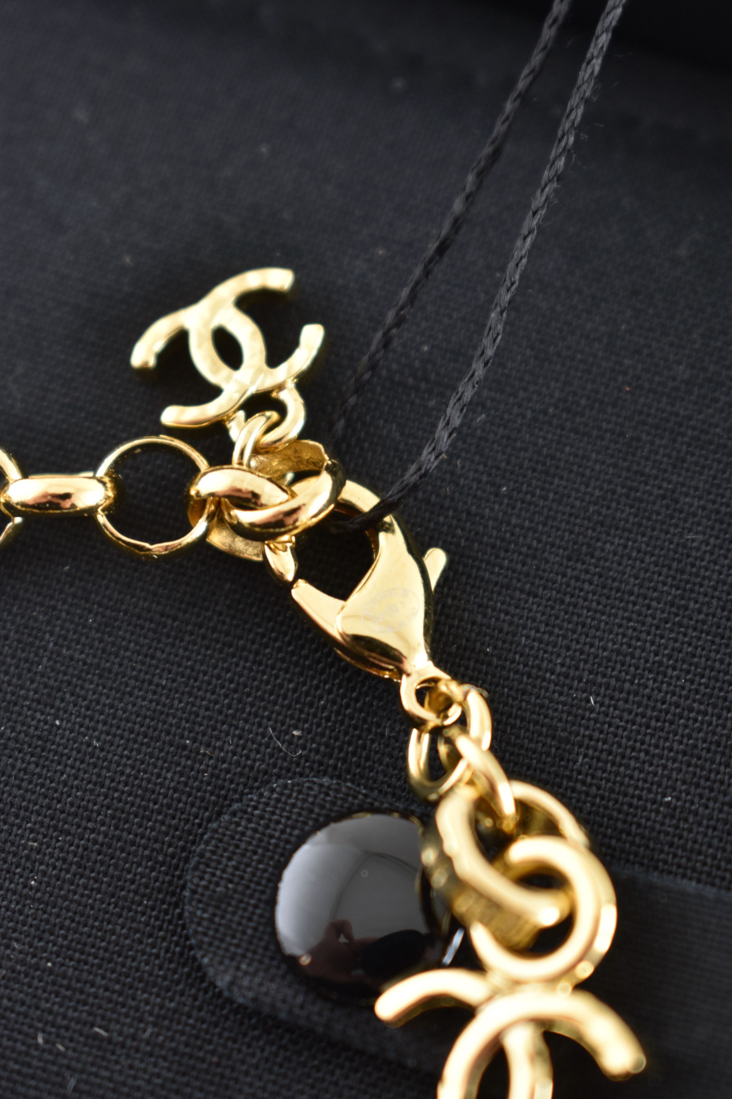 Chanel Chanel 26P Gold Silver CC Logo Link Adjustable Arm Bracelet Size ONE SIZE - 14 Thumbnail