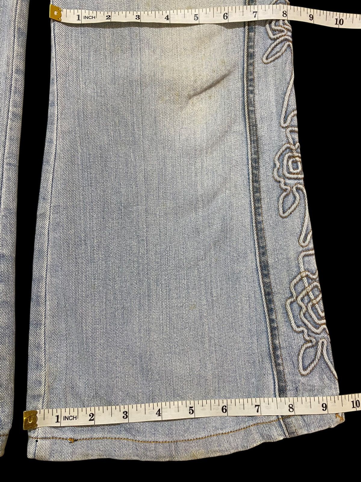 Japanese Brand Vintage Japanese Brands Faded Wash Flare Soft Jeans Size US 29 - 15 Thumbnail
