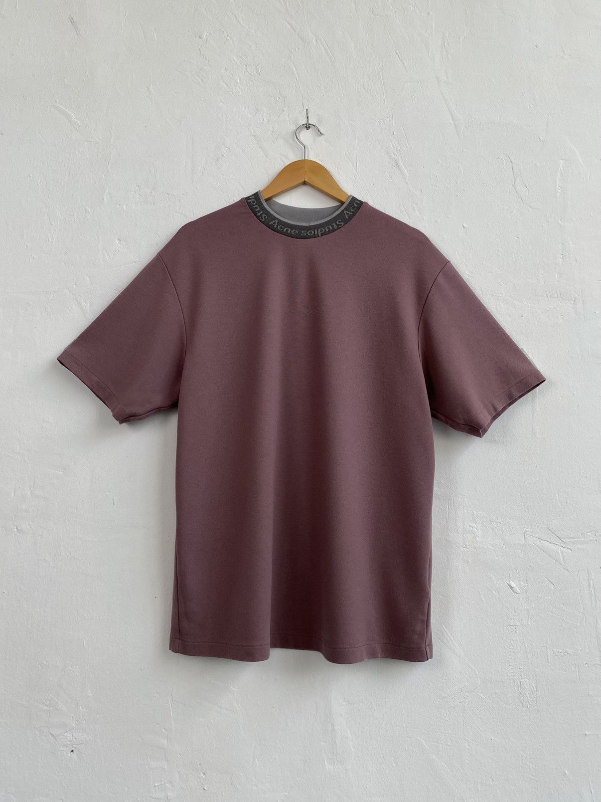 Acne Studios Acne Studios Collar rib Oversize Tee Size US M / EU 48-50 / 2 - 1 Thumbnail