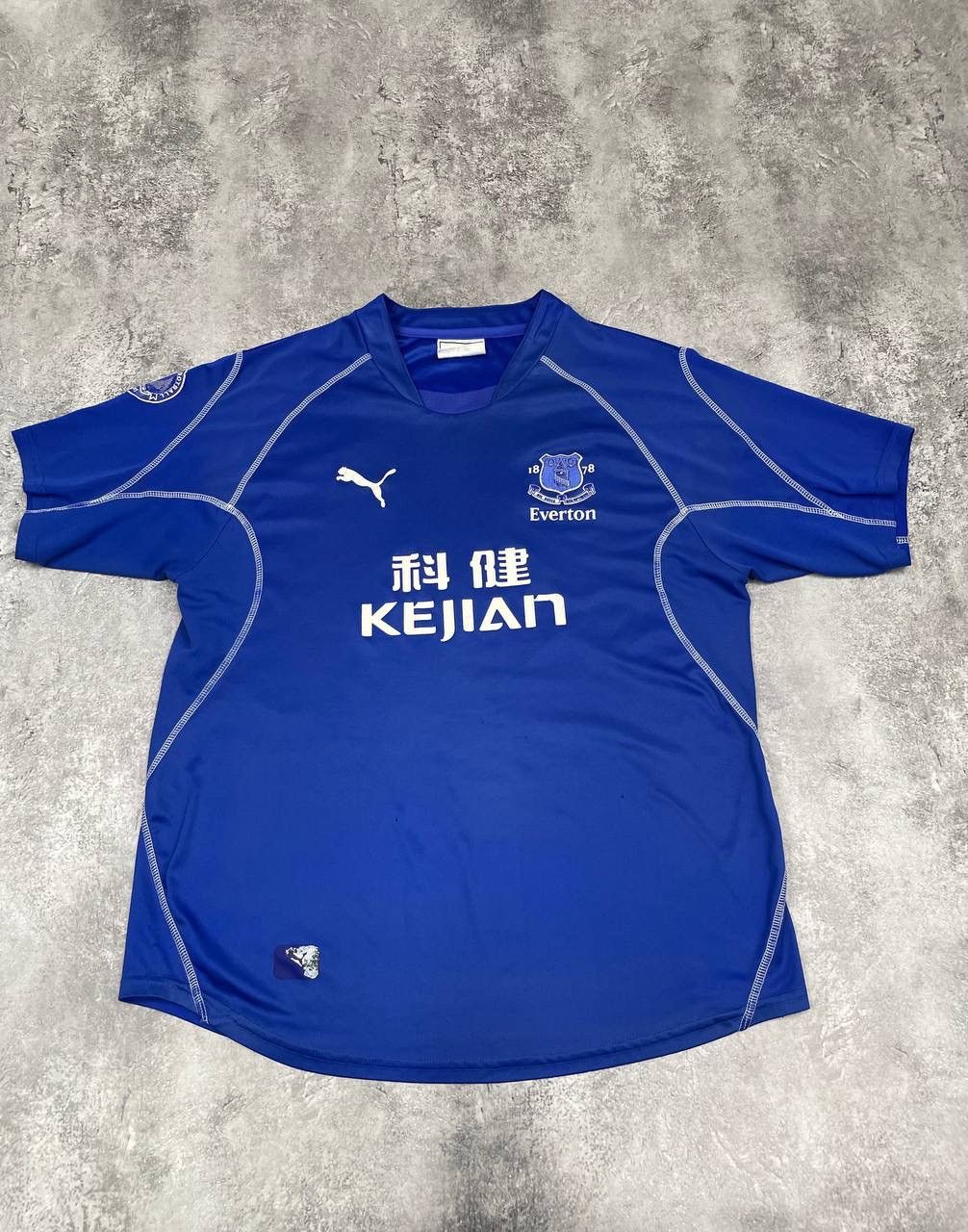 Puma Puma Everton Men Football Shirt Jersey Blue 2002/03Vintage Size US XL / EU 56 / 4 - 1 Thumbnail