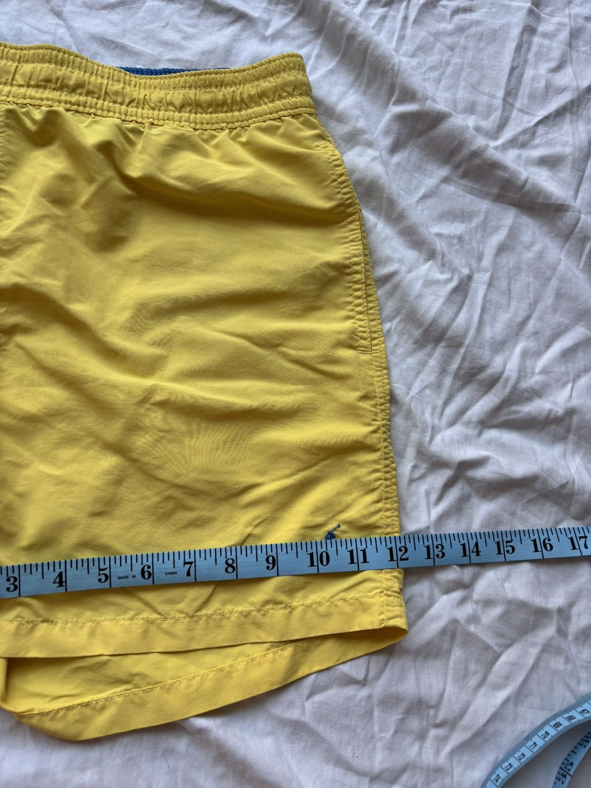 Polo Ralph Lauren Vintage Polo Ralph Lauren Yellow Swim Trunks Essential Size US 32 / EU 48 - 8 Thumbnail