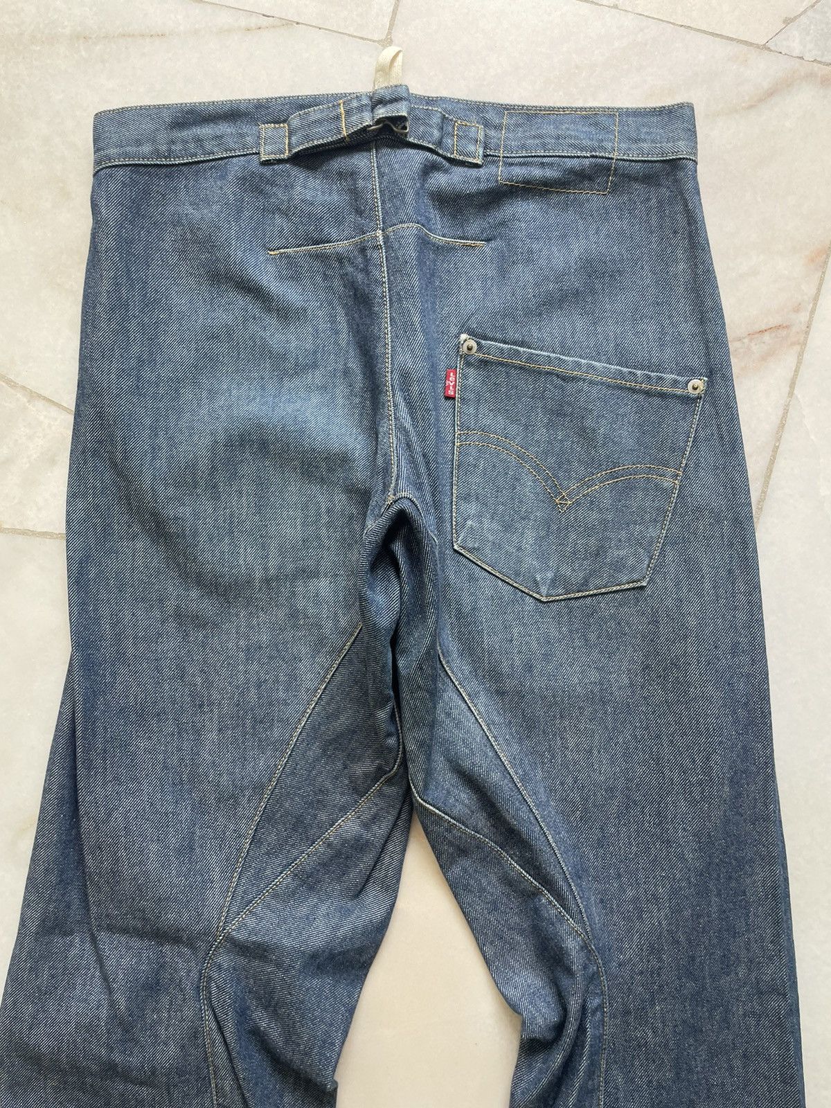 Levi's Vintage 90s Levis Engineered Loose Jeans 31x32 Size US 31 - 3 Thumbnail