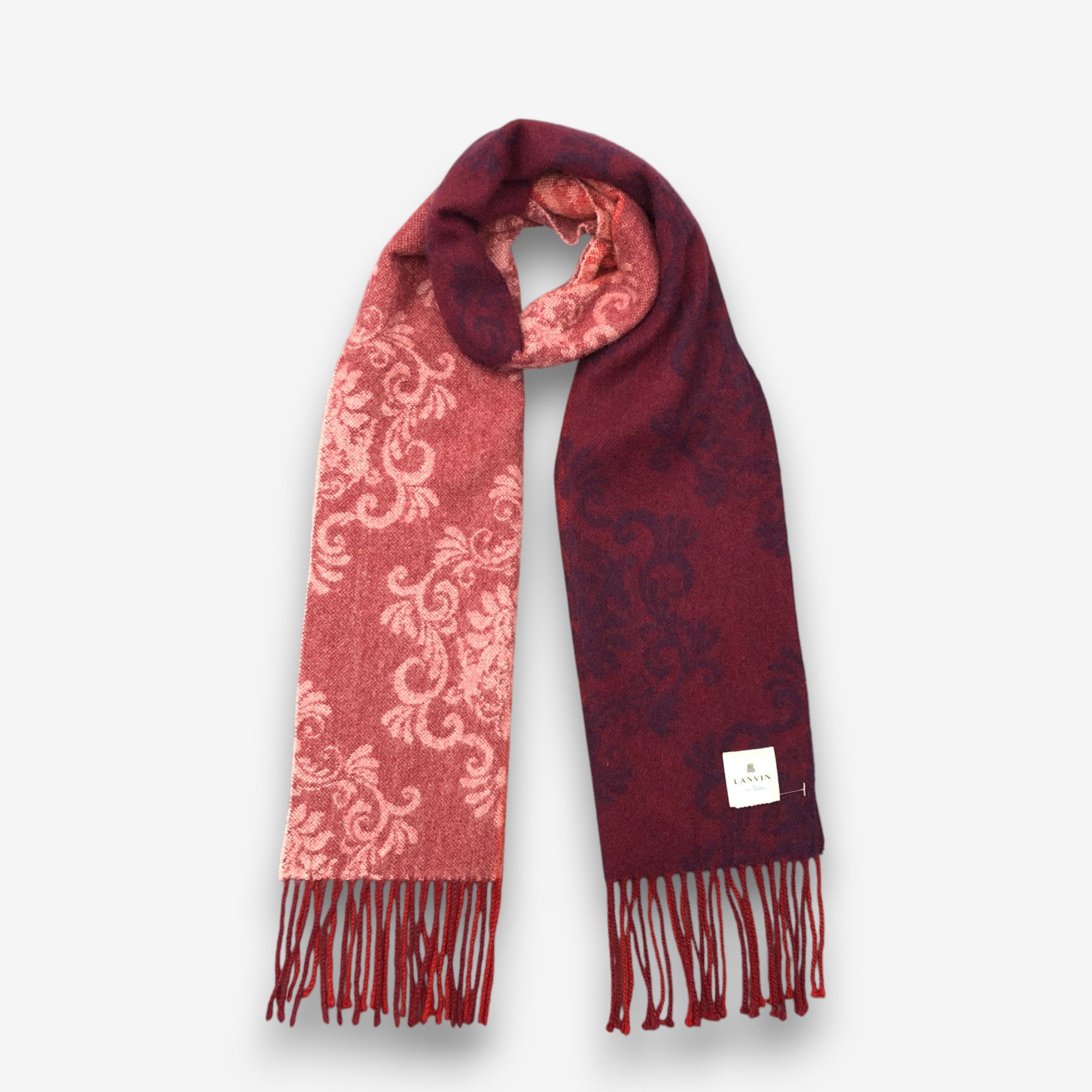 Lanvin Vintage Lanvin Scarf Muffler Cashmere Winter Scarves Size ONE SIZE - 1 Thumbnail