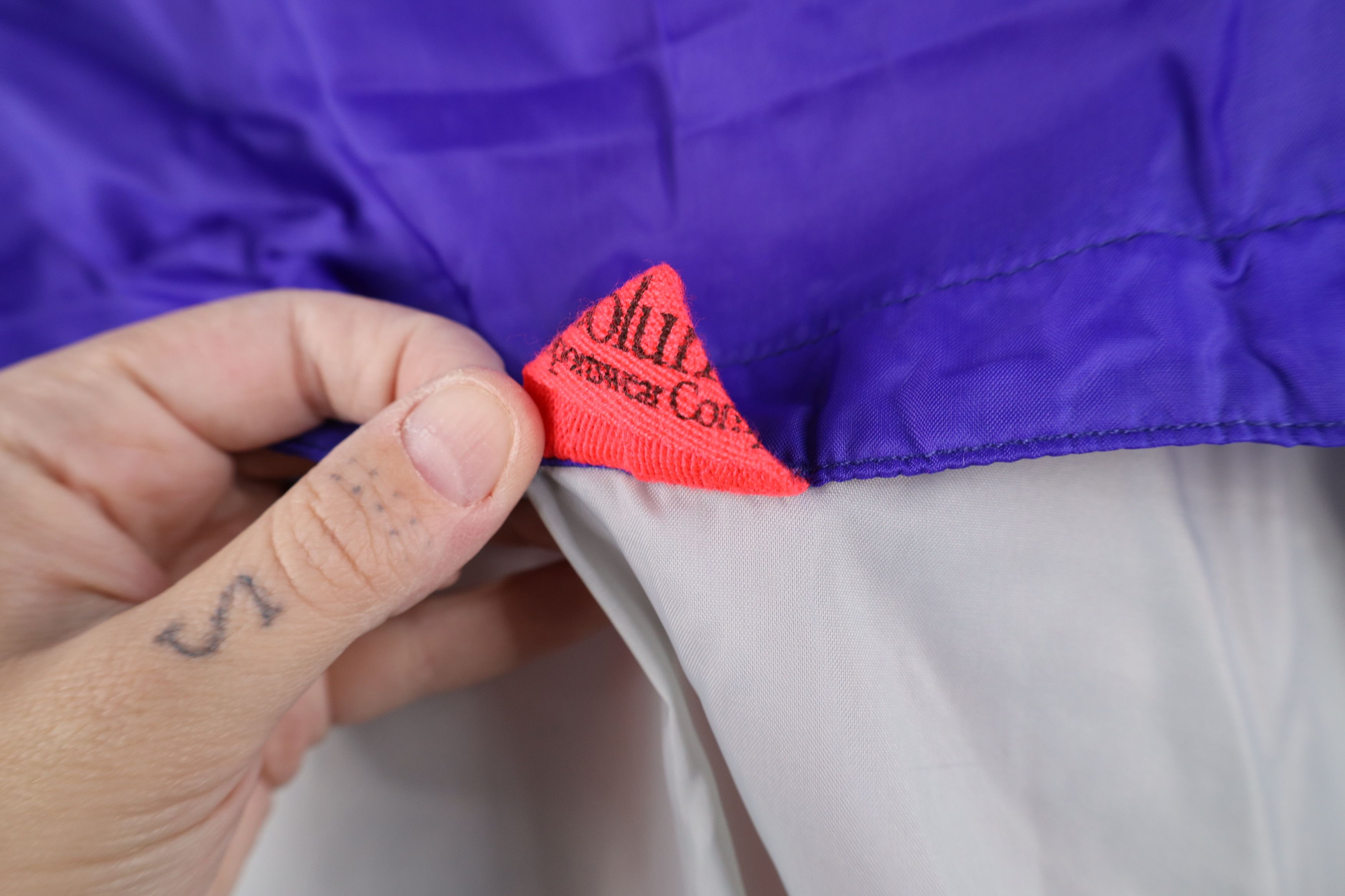 Columbia Vintage 80s 90s Columbia Block Hooded Windbreaker Jacket Size US M / EU 48-50 / 2 - 14 Thumbnail