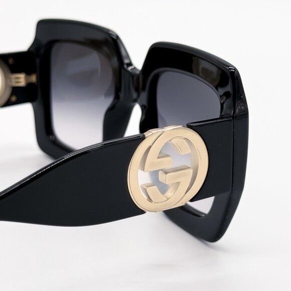 Gucci NEW GUCCI SUNGLASSES GG1022S 001 BLACK WOMEN EYEWEAR GUCCI Size ONE SIZE - 6 Thumbnail