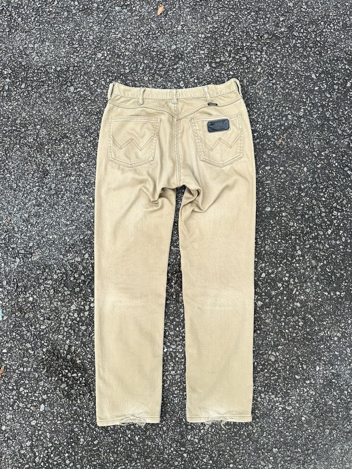 Wrangler 👹Vintage Wrangler Western Style Straight Cut Jeans Size US 32 / EU 48 - 3 Thumbnail
