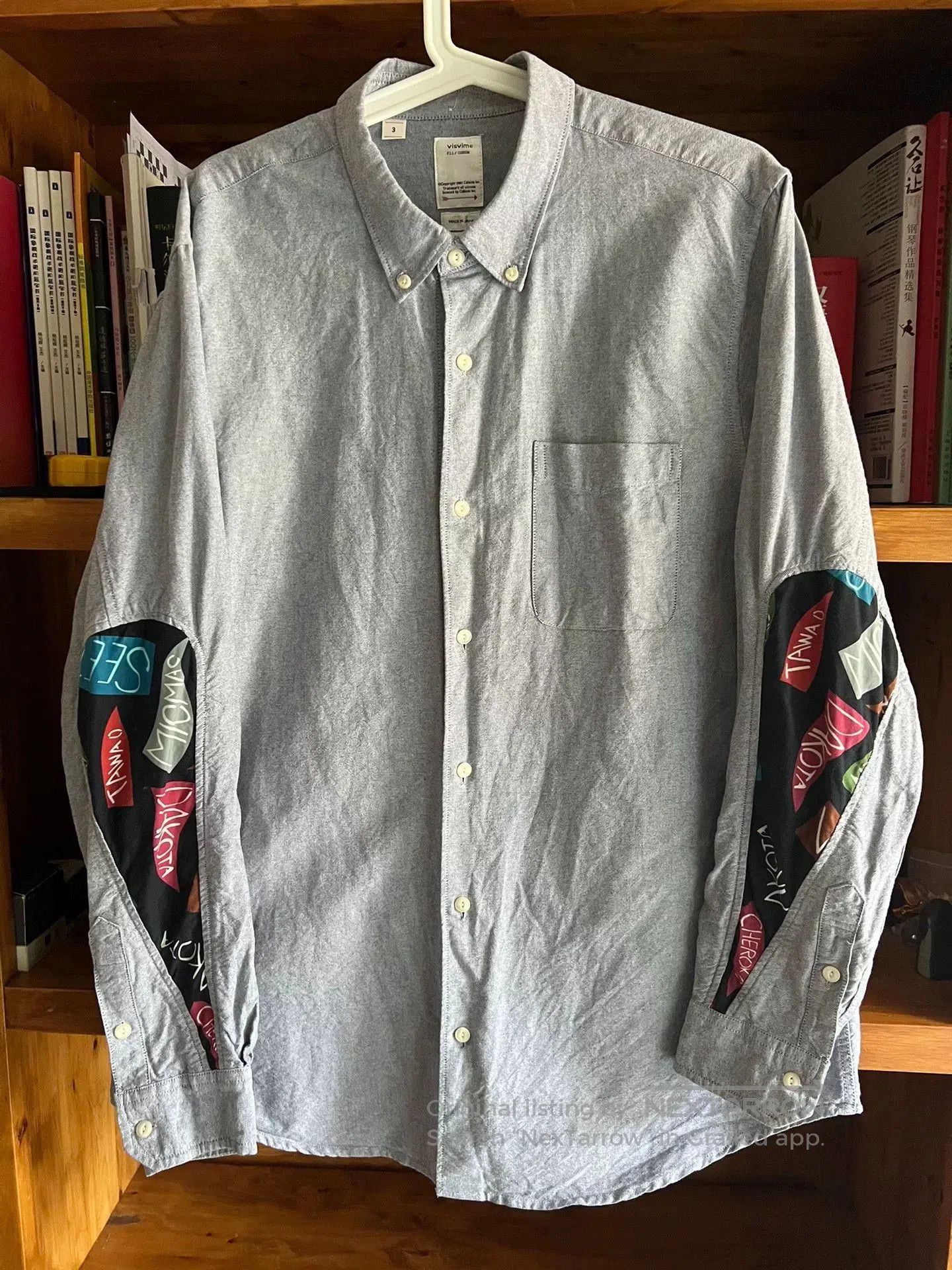 Visvim visvim gray cotton drop sleeve shirt. Size US M / EU 48-50 / 2 - 1 Thumbnail