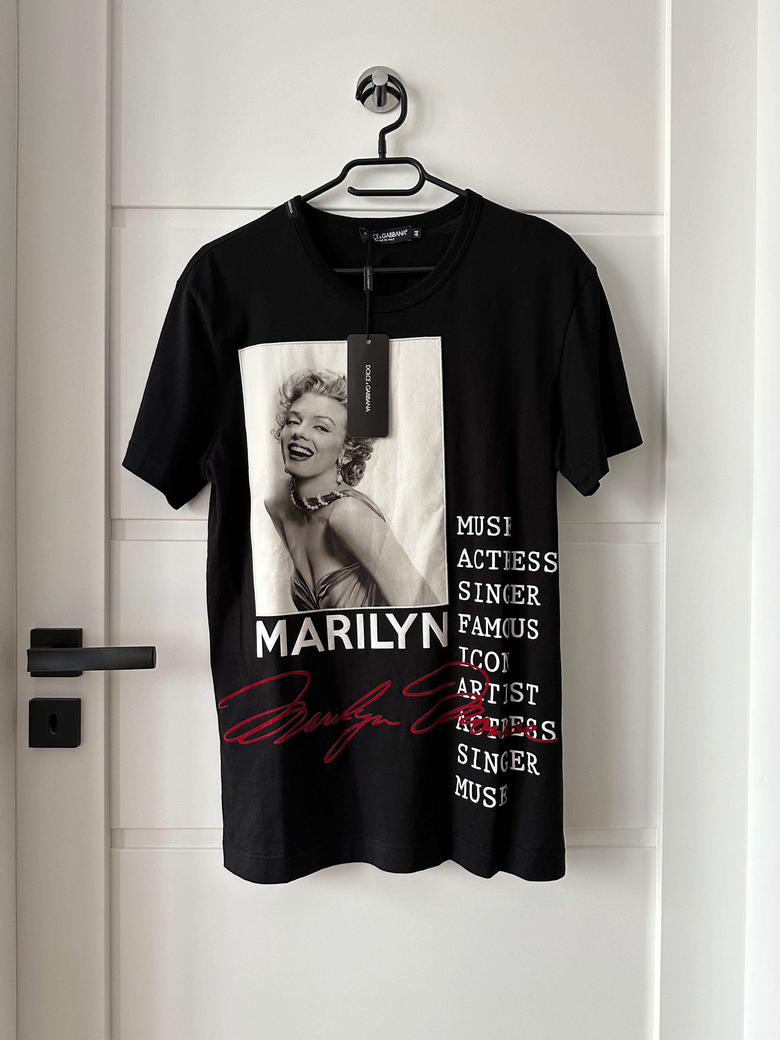 Dolce & Gabbana Dolce & Gabbana Marylin Monroe t shirt t Size US S / EU 44-46 / 1 - 2 Thumbnail