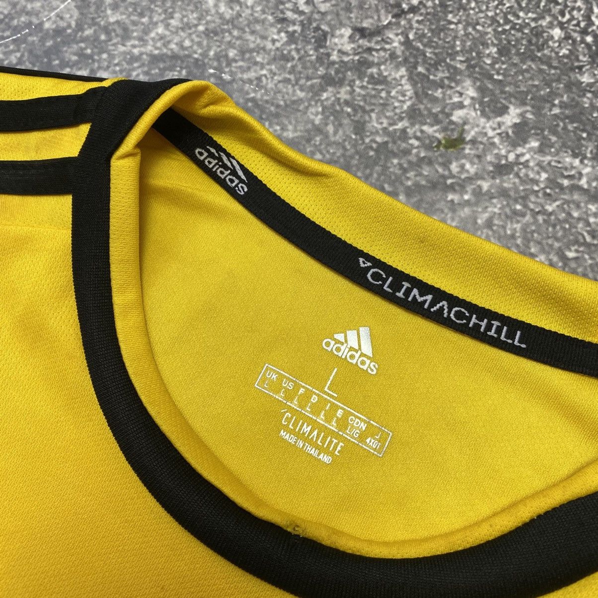 Vintage Men’s Adidas Wolverhampton Soccer team 2018 jersey Size US L / EU 52-54 / 3 - 5 Thumbnail